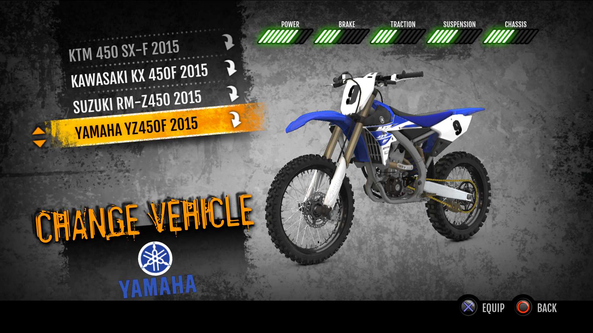 MX vs. ATV Supercross Encore - 2015 Yamaha YZ450F MX screenshot 1