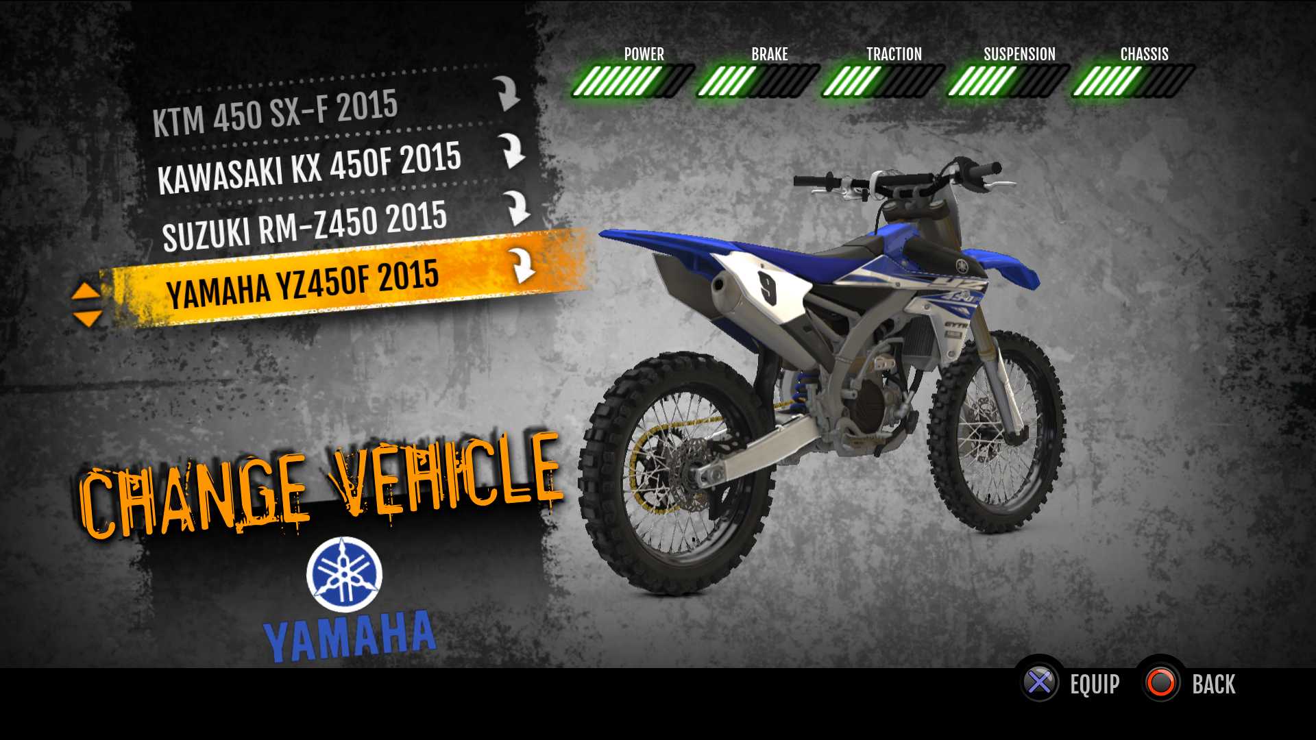 MX vs. ATV Supercross Encore - 2015 Yamaha YZ450F MX screenshot 2
