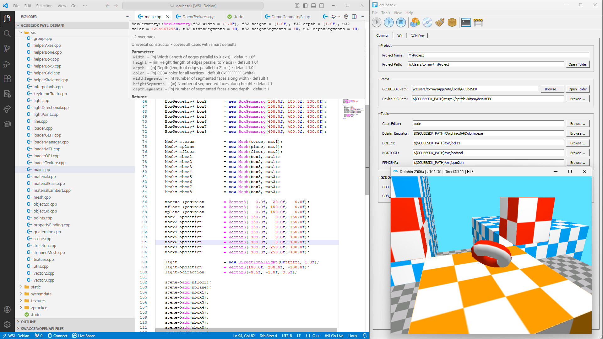 GCubeSDK screenshot 14