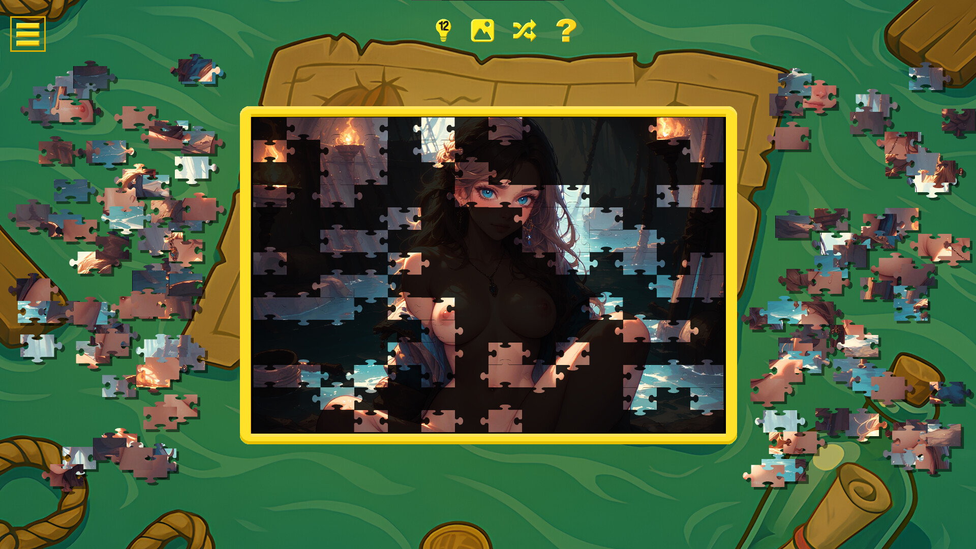 Pirate Temptation - Naughty Jigsaw screenshot 2