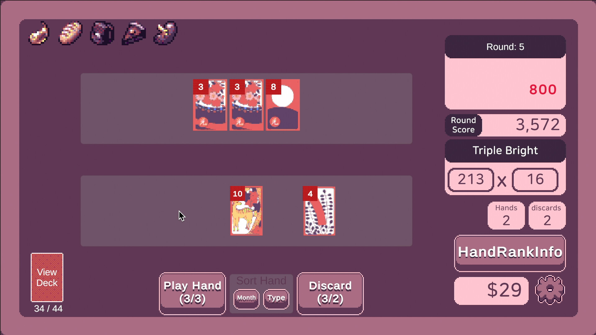 RogueHanafuda screenshot 5