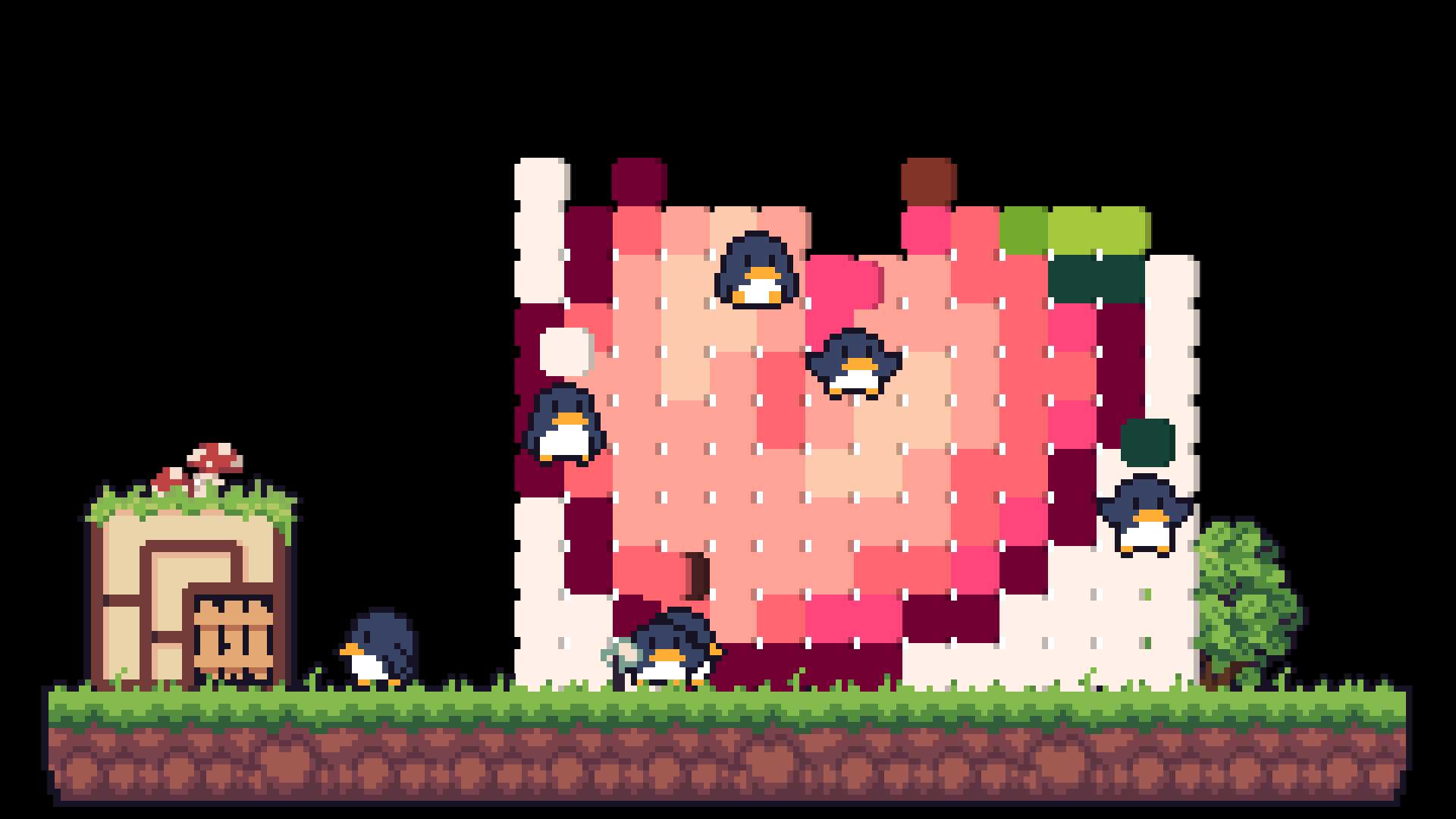 Penguin IdleCanvas screenshot 3