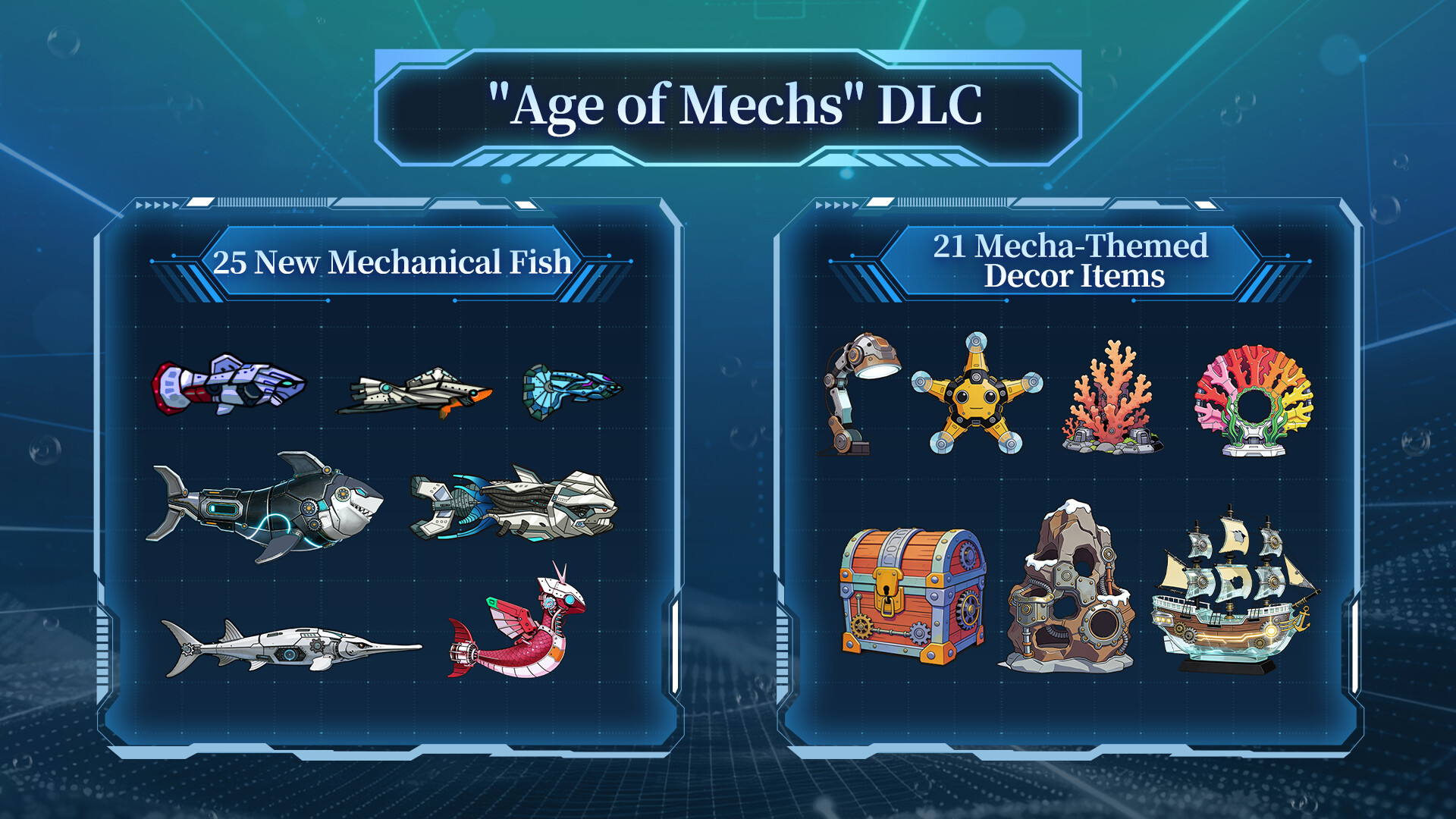 Idlequarium - Age of Mechs DLC screenshot 1