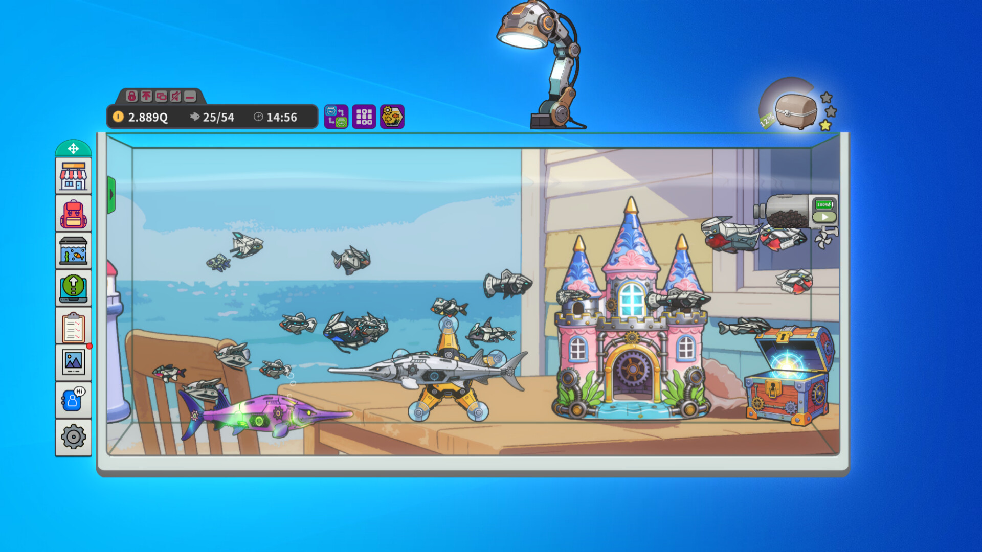 Idlequarium - Age of Mechs DLC screenshot 2