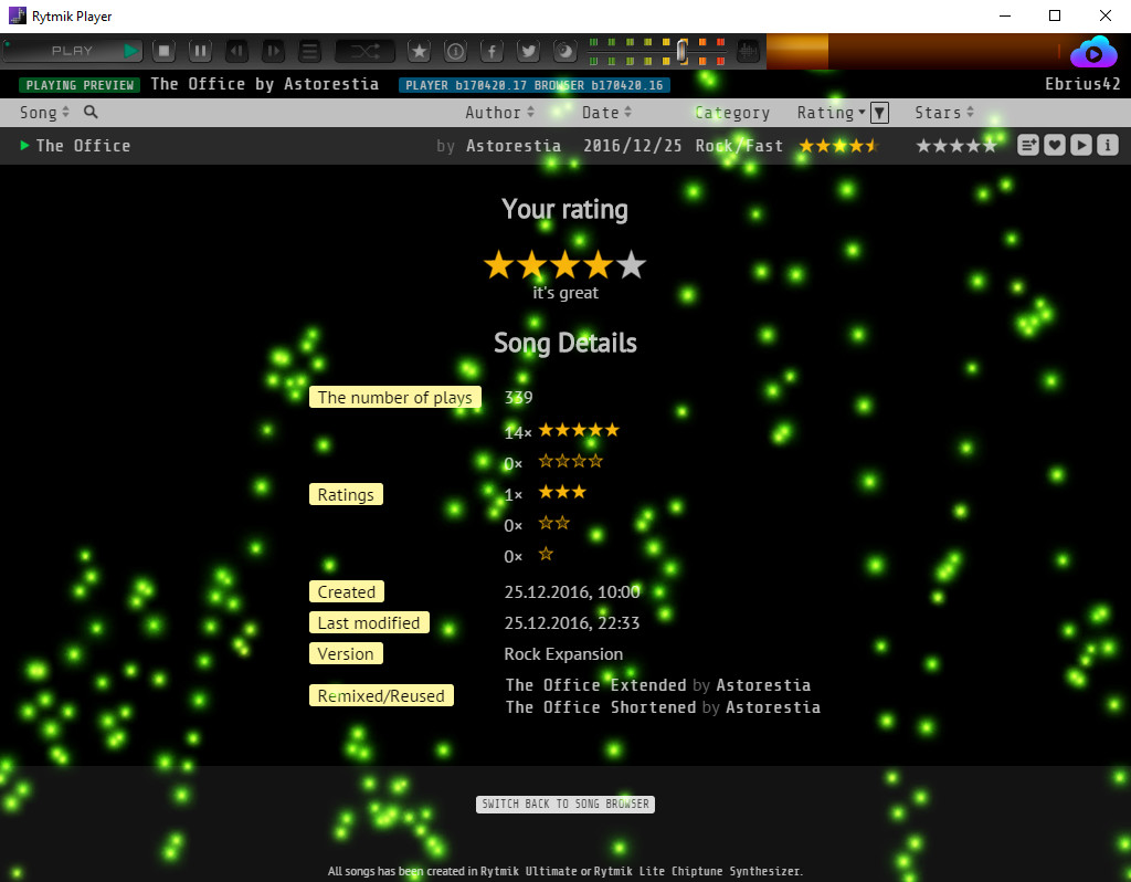 Rytmik Player screenshot 5