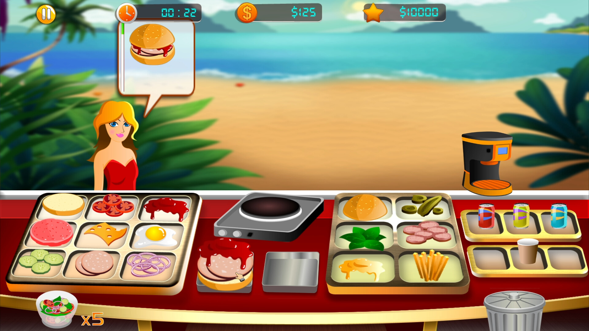 Burger screenshot 2