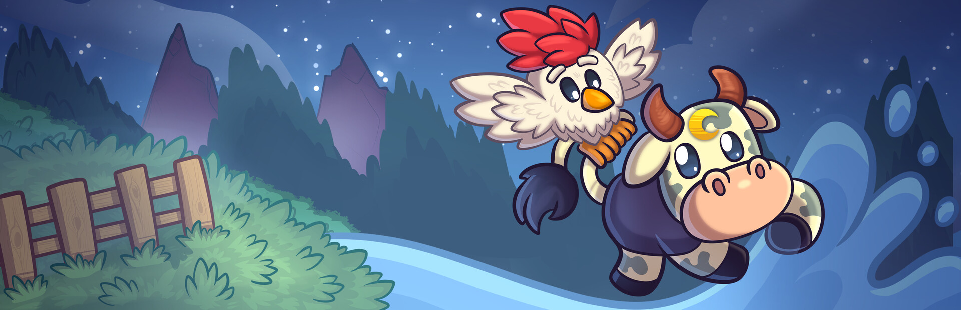 Moonlight Cow: Guardian of the Night