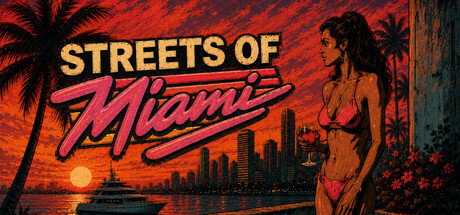 Streets of Miami VR — Steam header