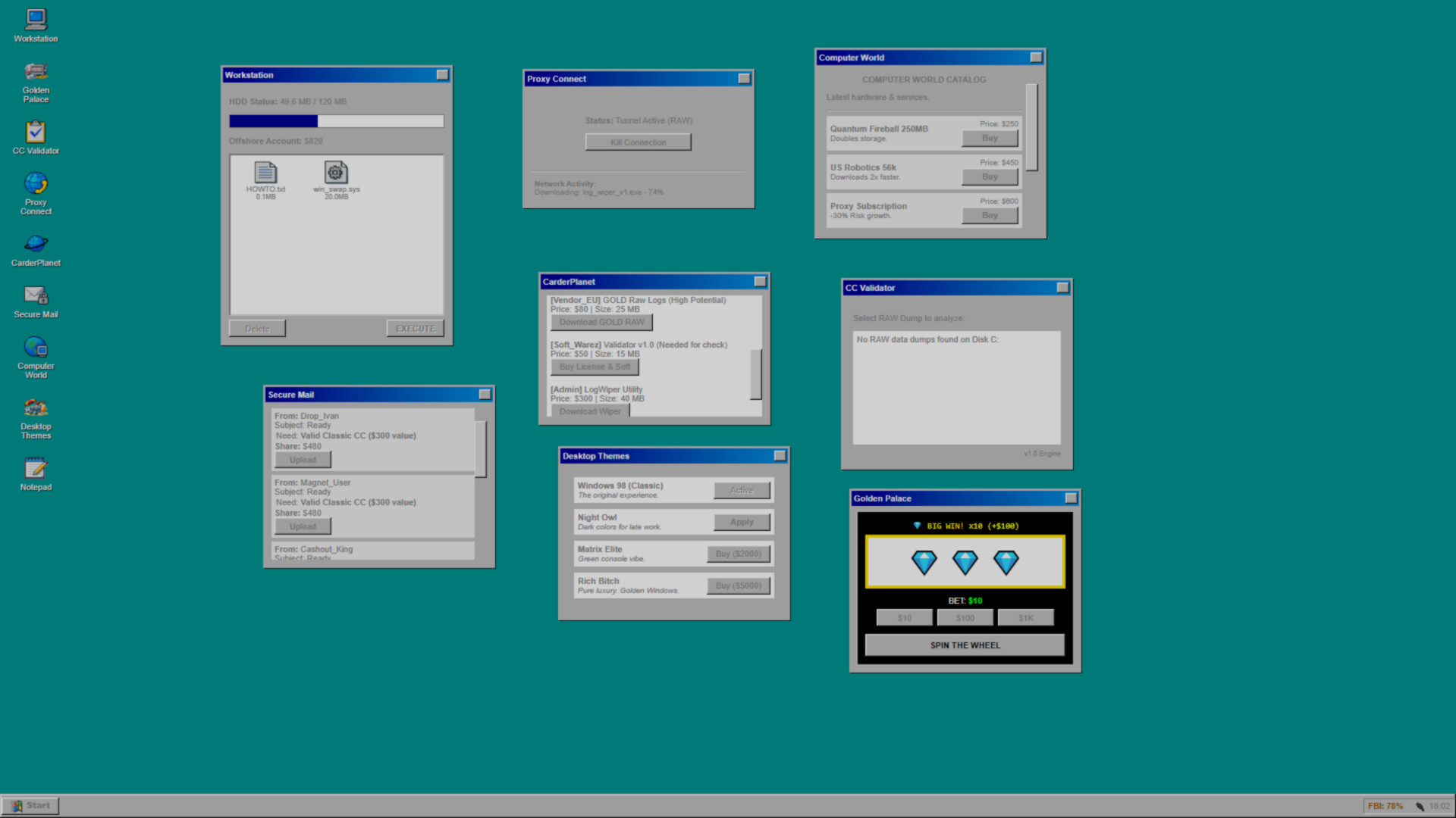 SCAMMER `99 screenshot 6