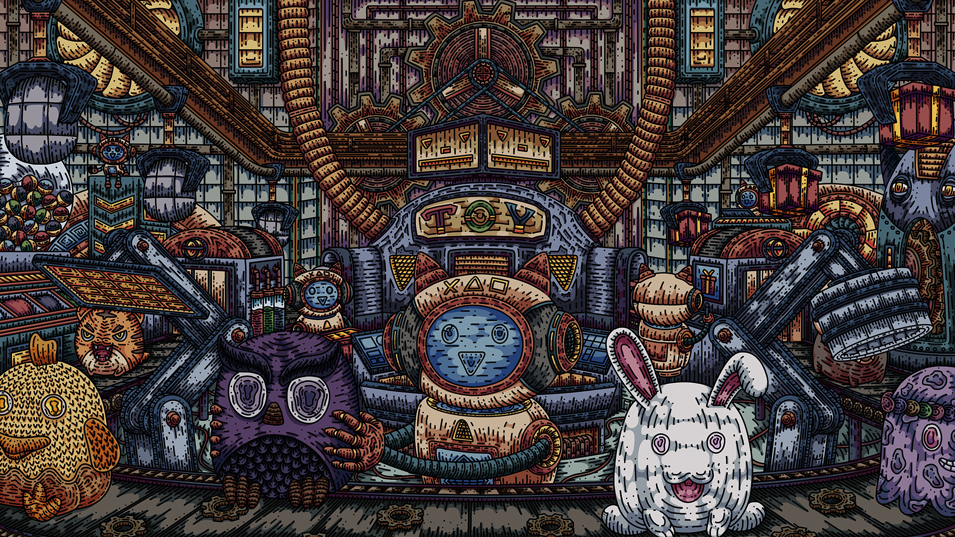 100 Toy Cats screenshot 1