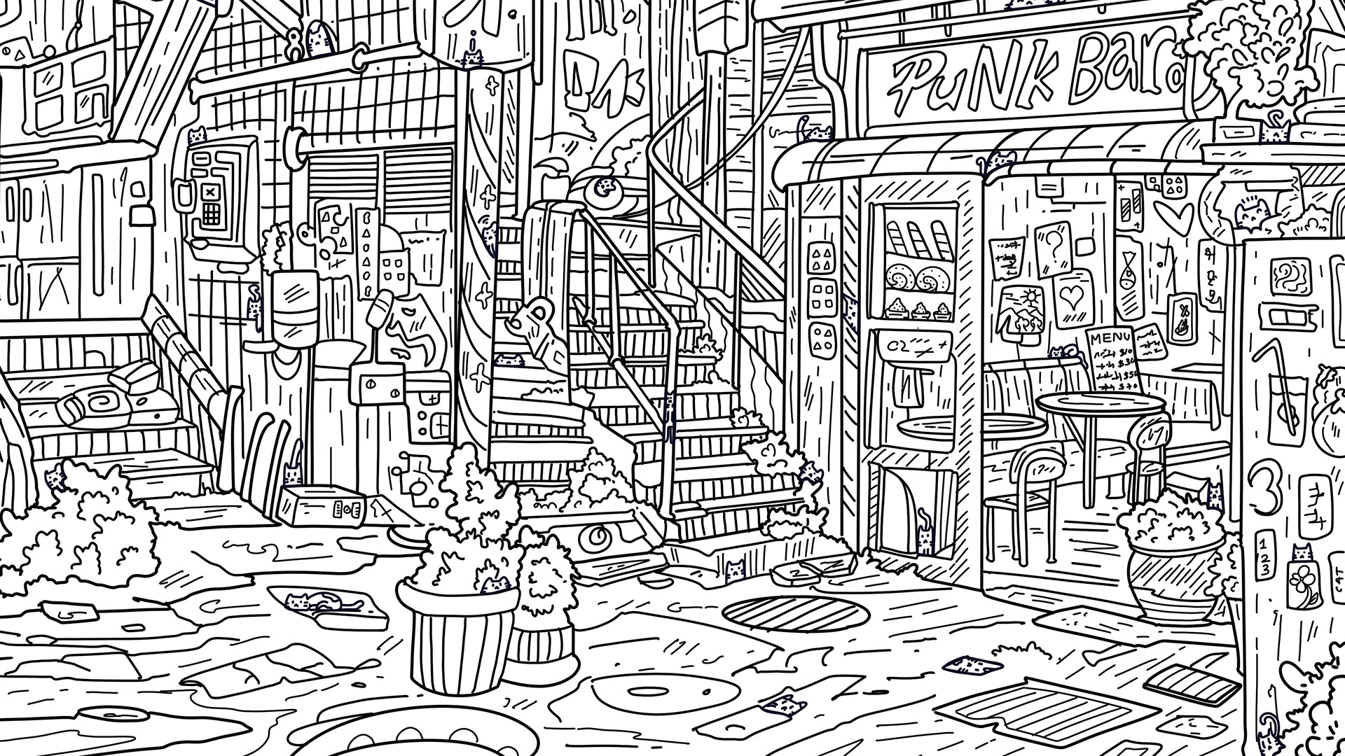 100 Neon Cats screenshot 9