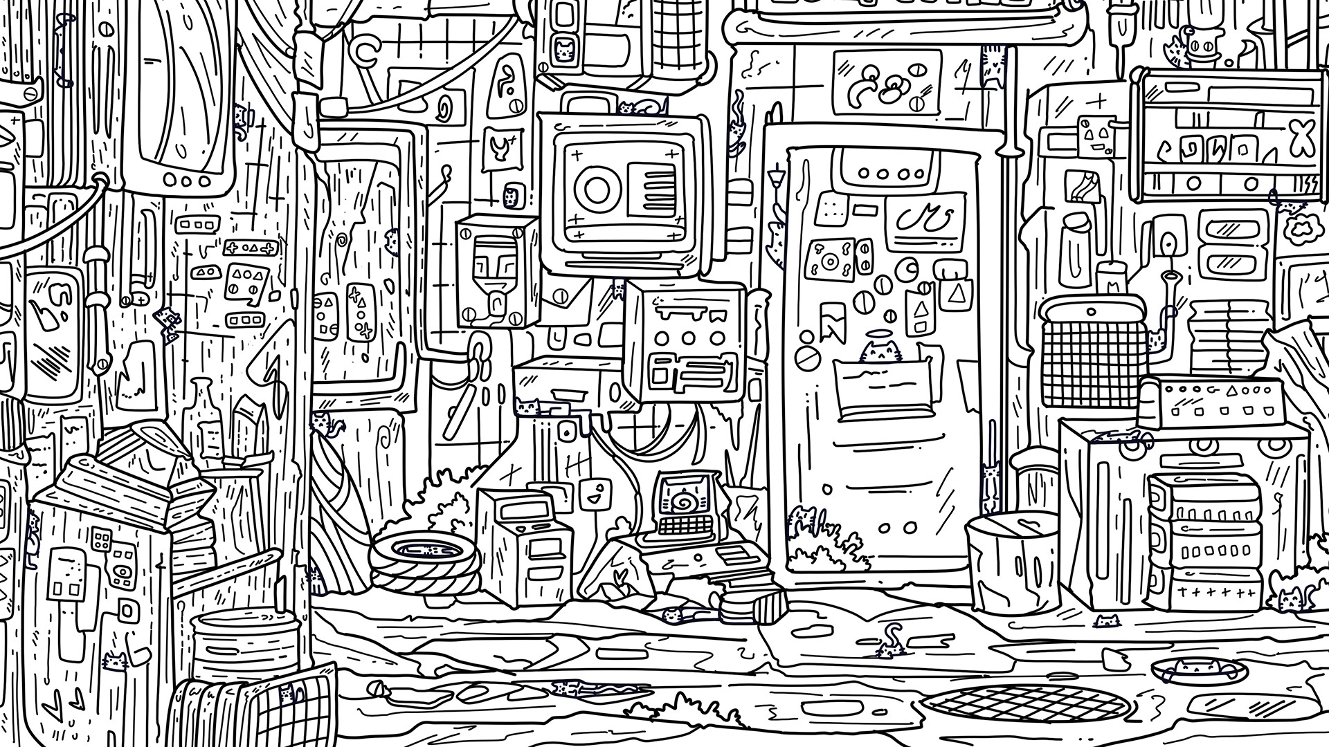 100 Neon Cats screenshot 10