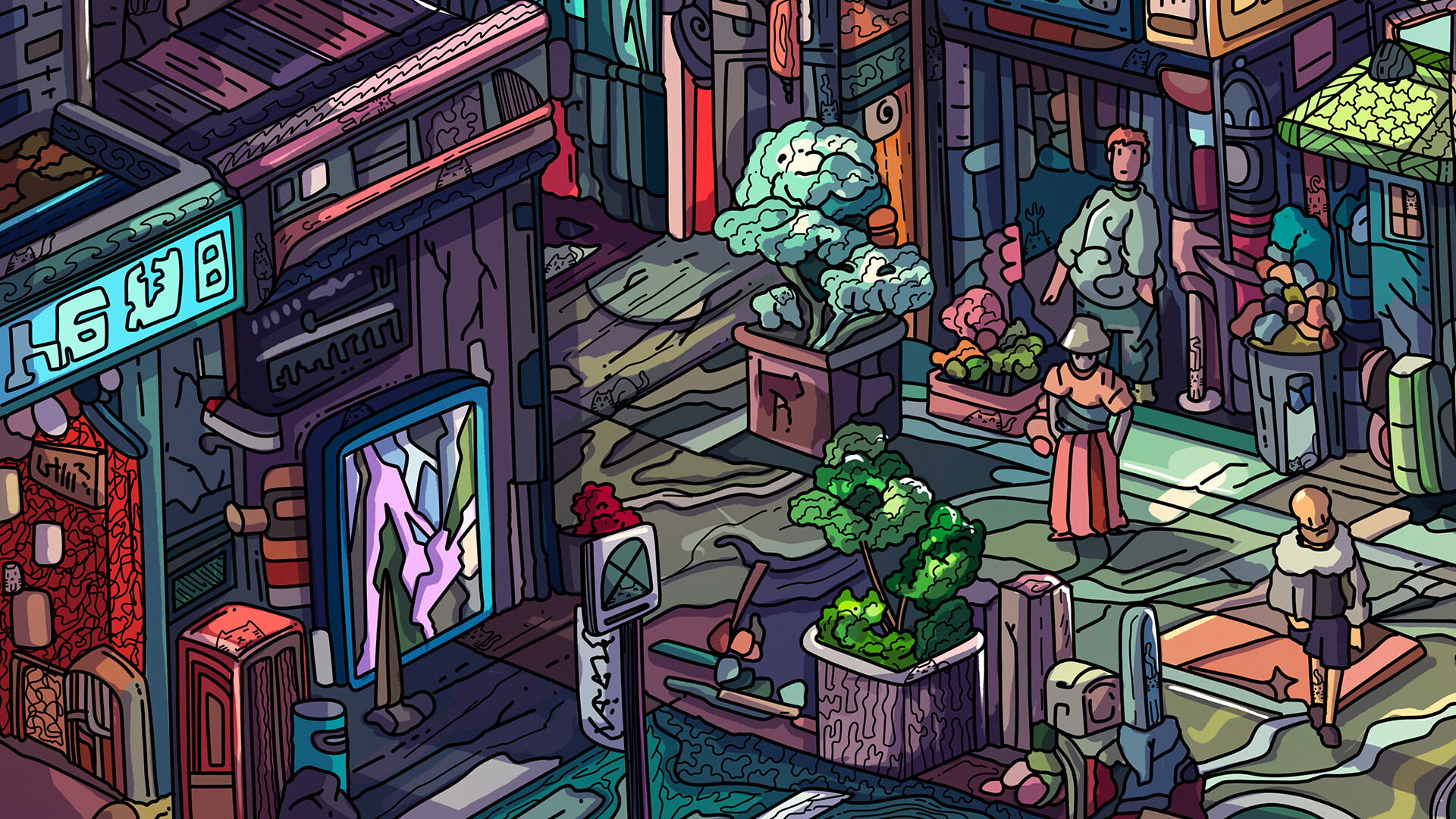100 Cyberpunk Cats screenshot 4