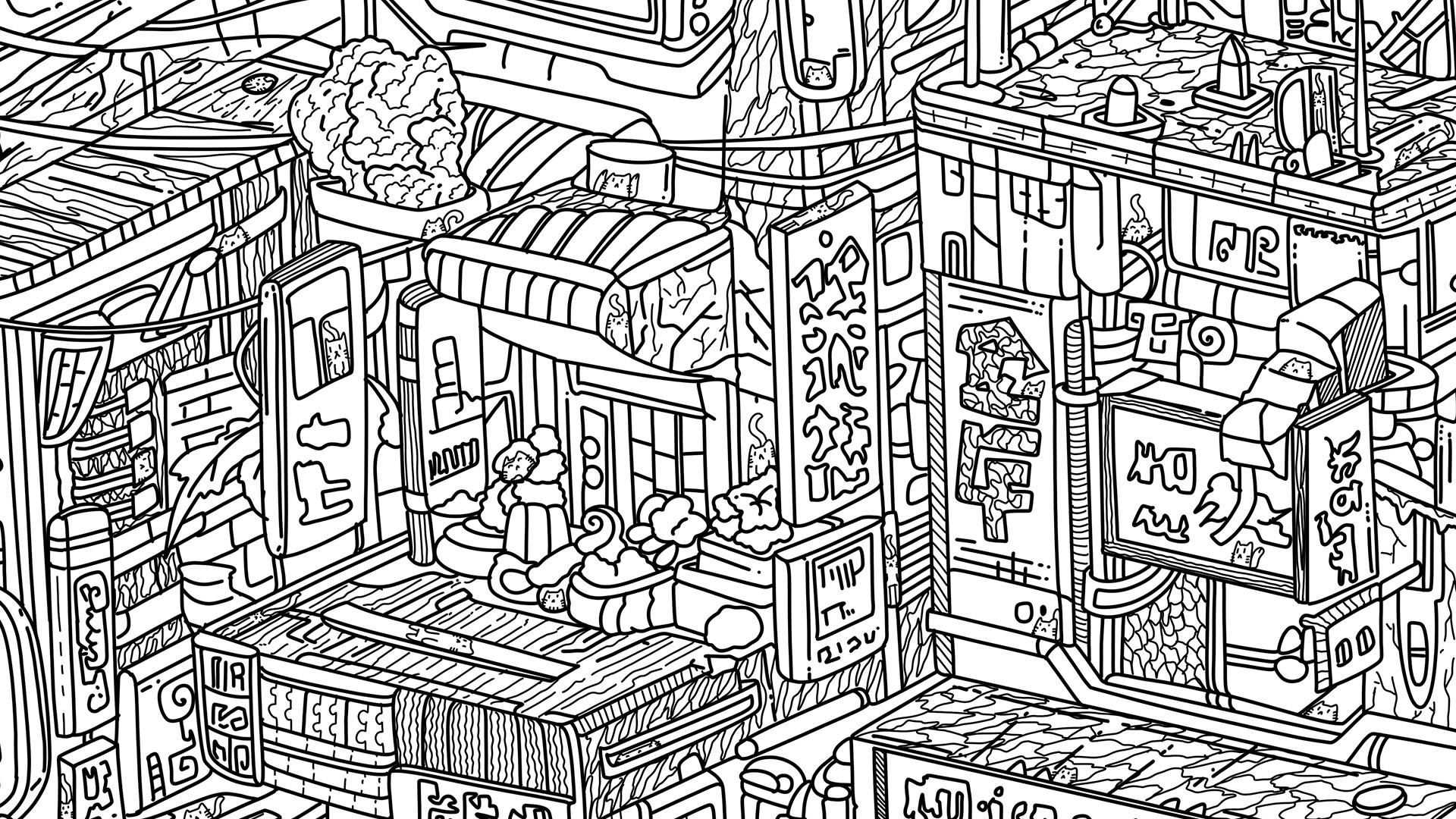 100 Cyberpunk Cats screenshot 10