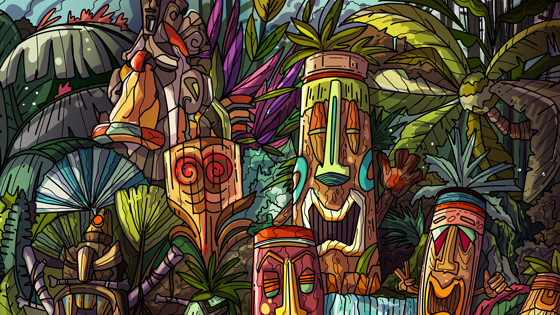 100 Tiki Cats screenshot 4