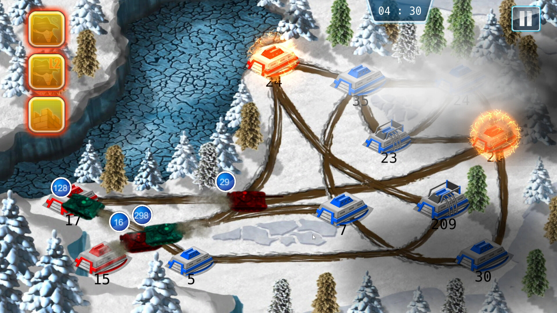 Battalion of Tanks screenshot 2