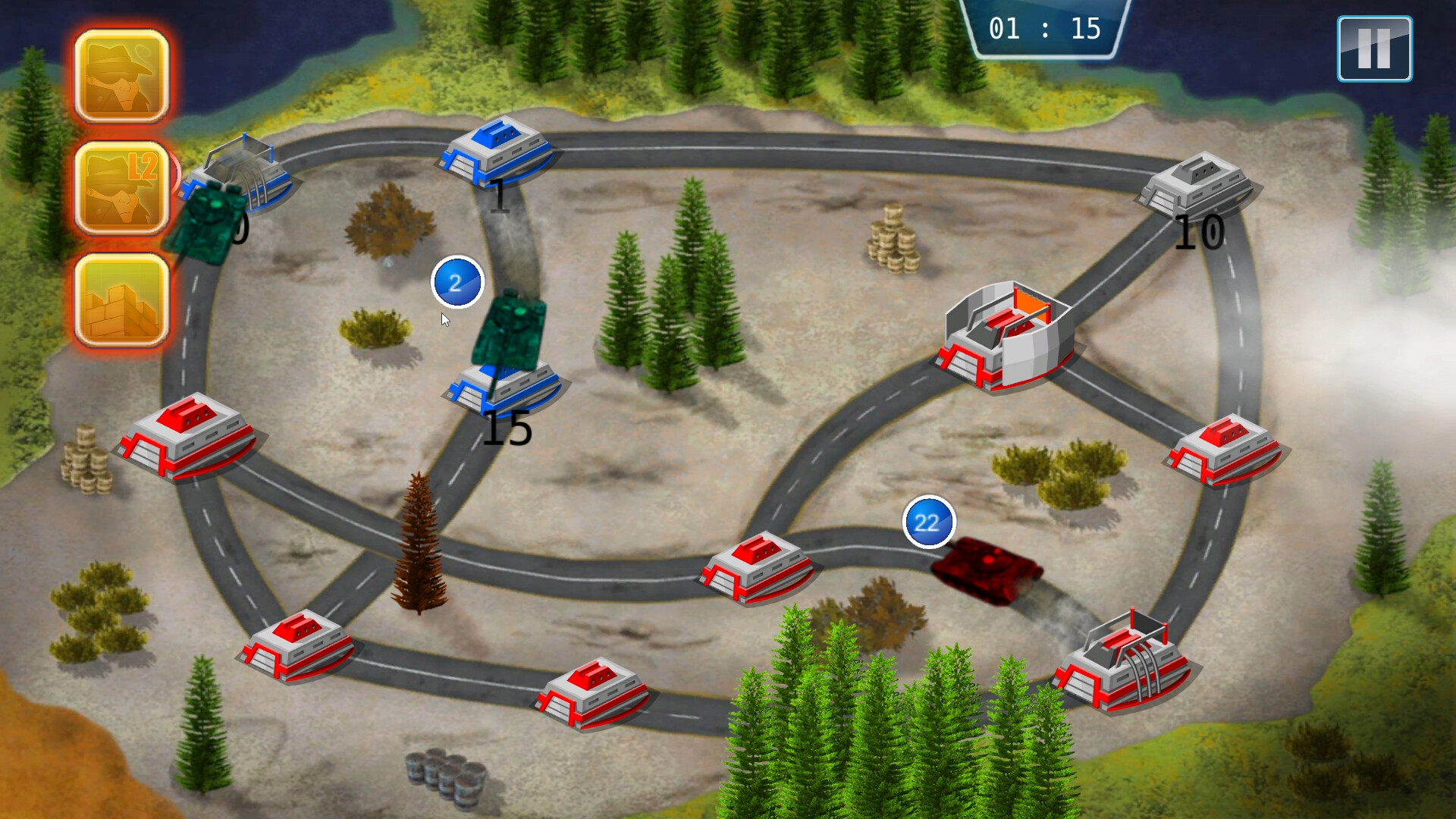 Battalion of Tanks screenshot 1