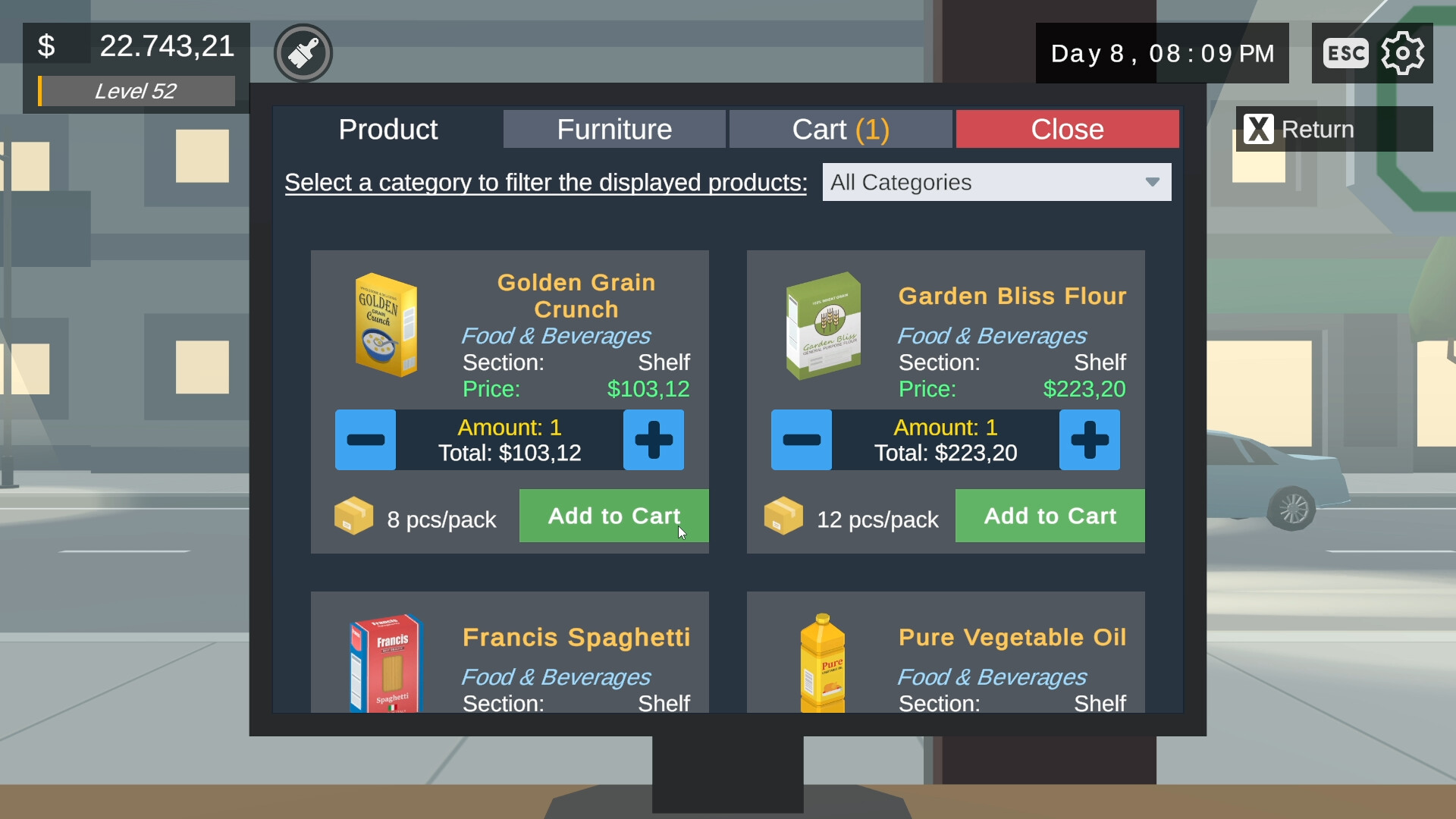 Supermarket Life Simulator screenshot 5