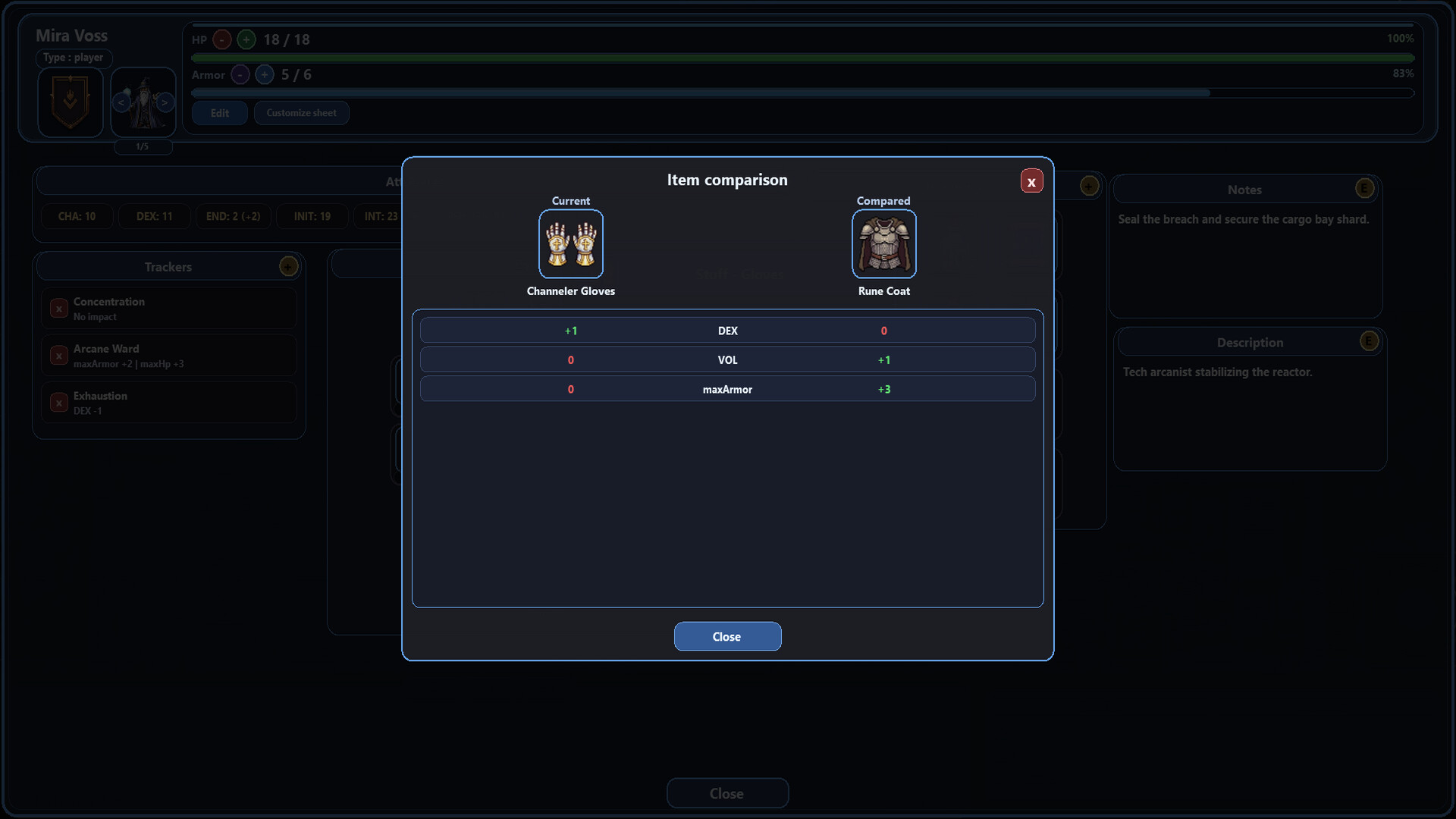 RP2D Virtual Tabletop screenshot 8