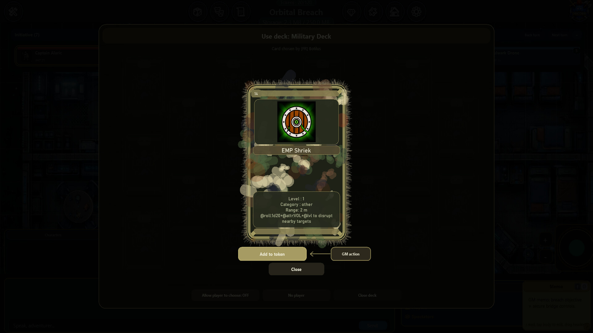 RP2D Virtual Tabletop screenshot 13