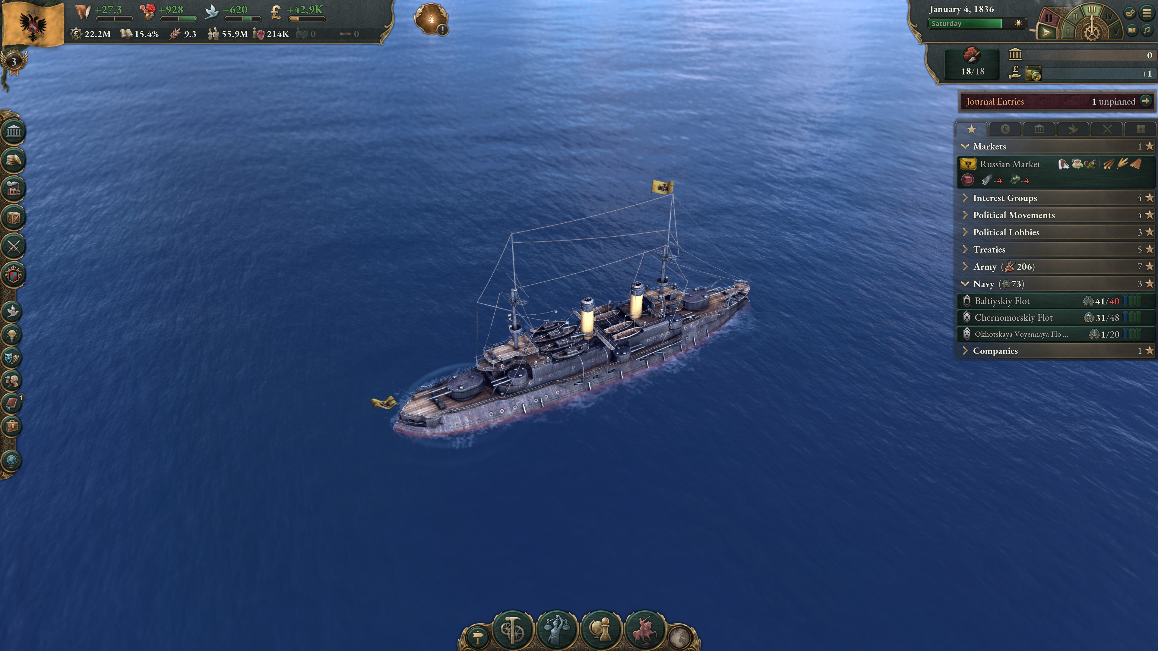 Victoria 3: Warships - Bonus Pack screenshot 2