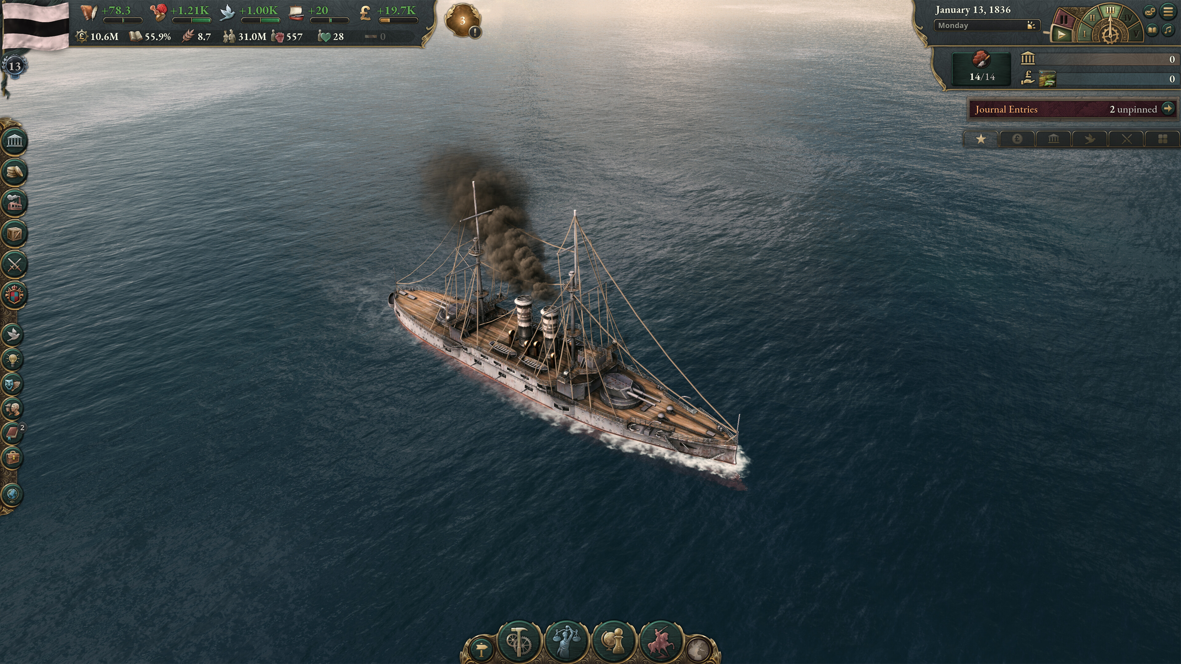 Victoria 3: Warships - Bonus Pack screenshot 1
