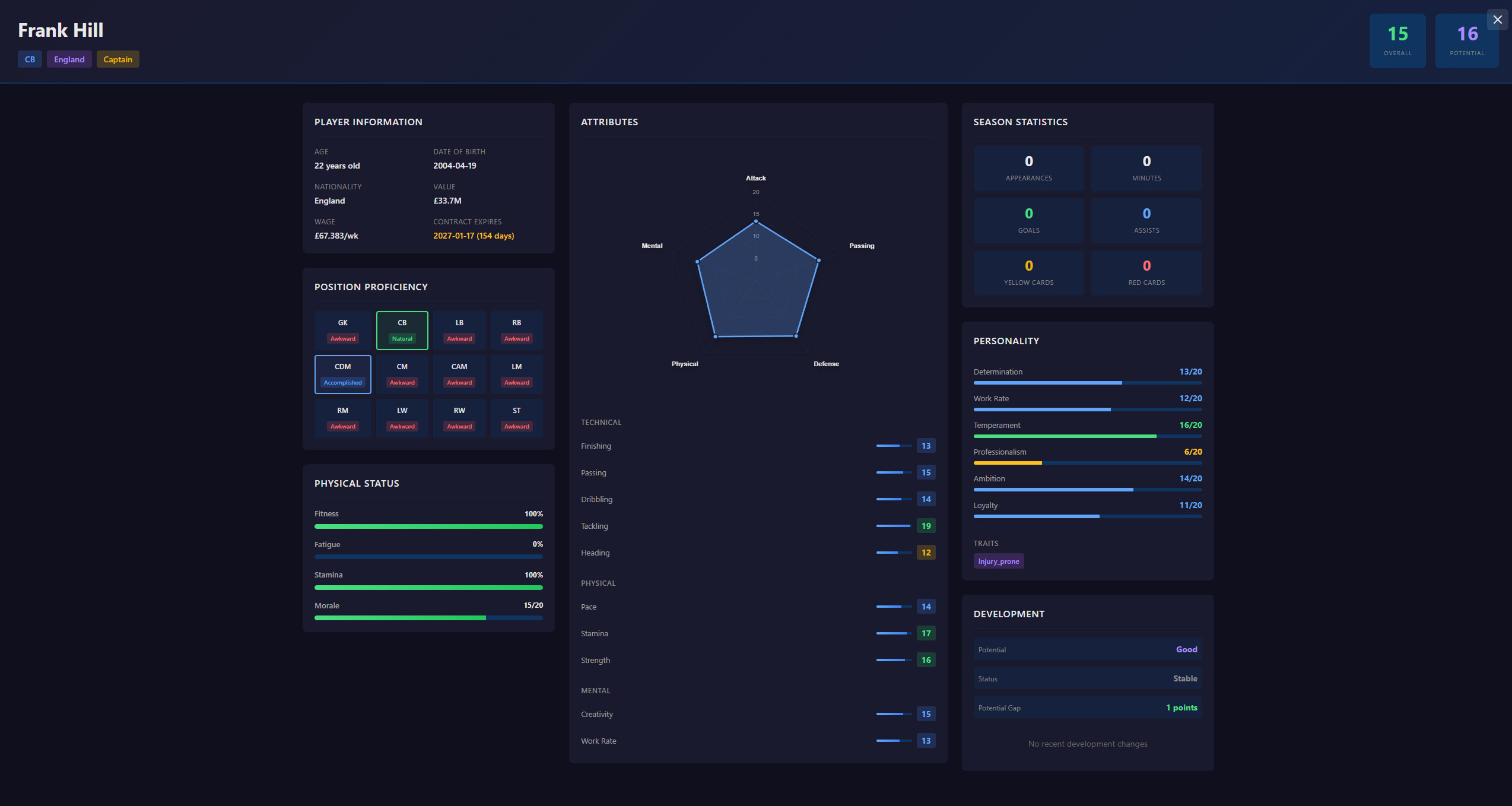 Matchday Manager screenshot 4