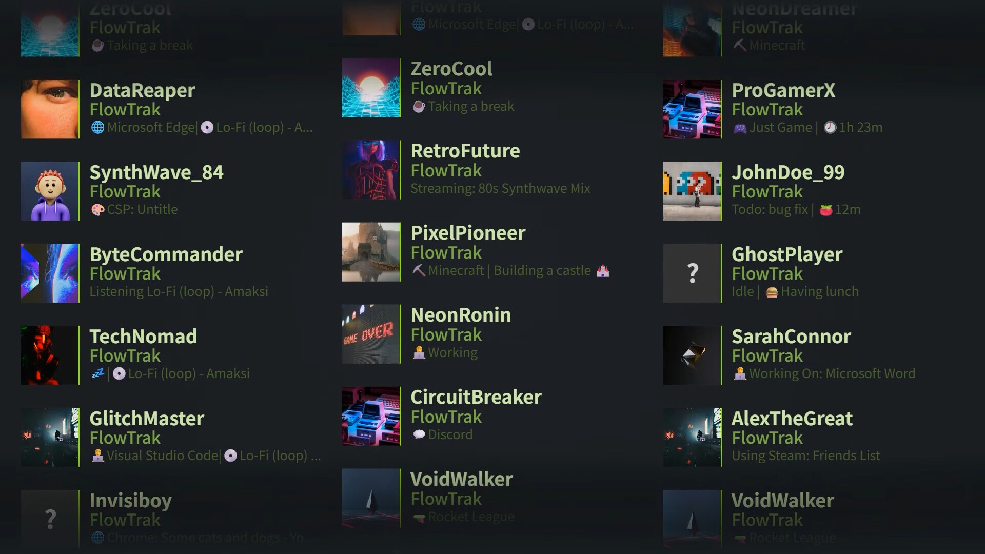 FlowTrak screenshot 1