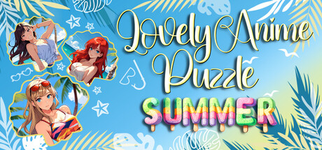 Lovely Anime Puzzle: Summer — Steam header
