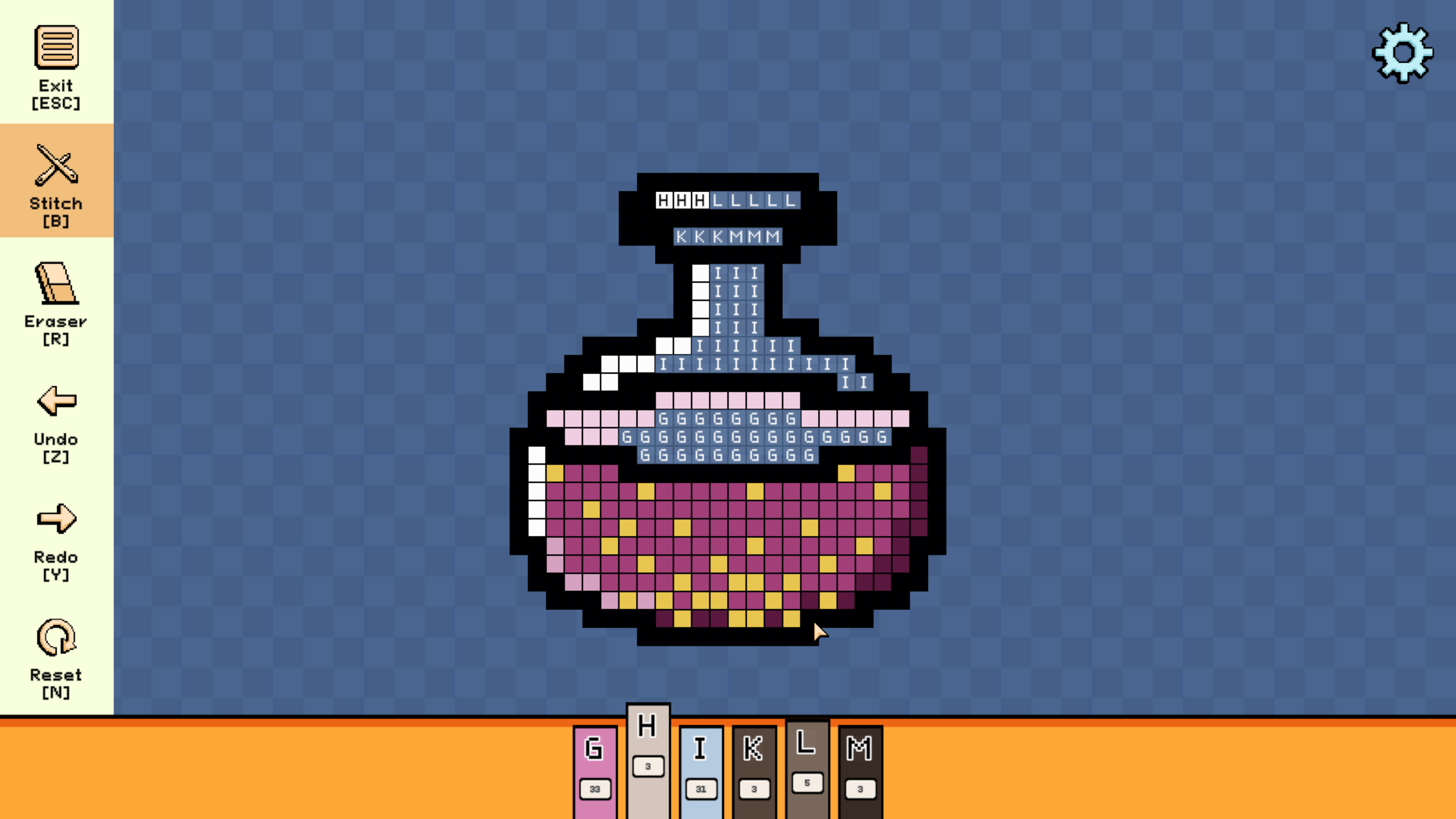Pixel Cross Stitch - Alchemy Miniatures Pack screenshot 1