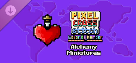 Pixel Cross Stitch - Alchemy Miniatures Pack