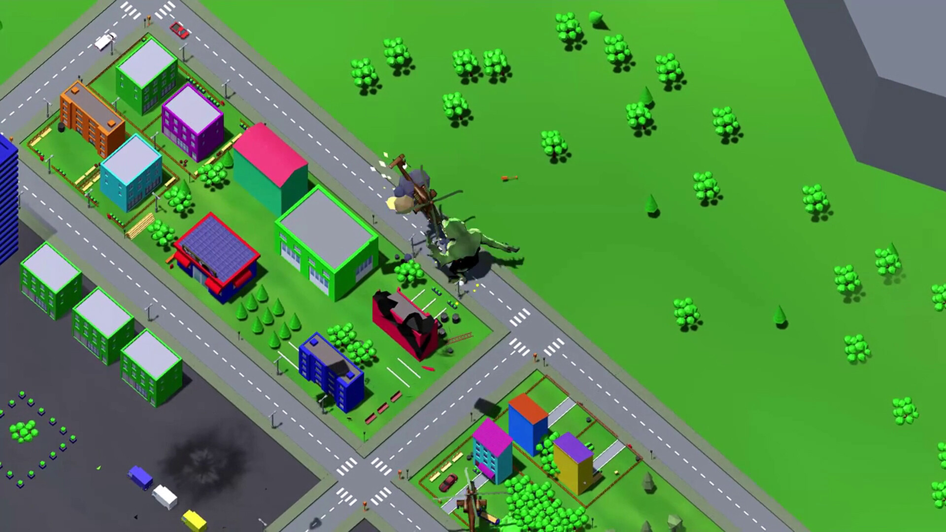 Infinite Game Cartridge Collection - Monster City Rampage screenshot 1