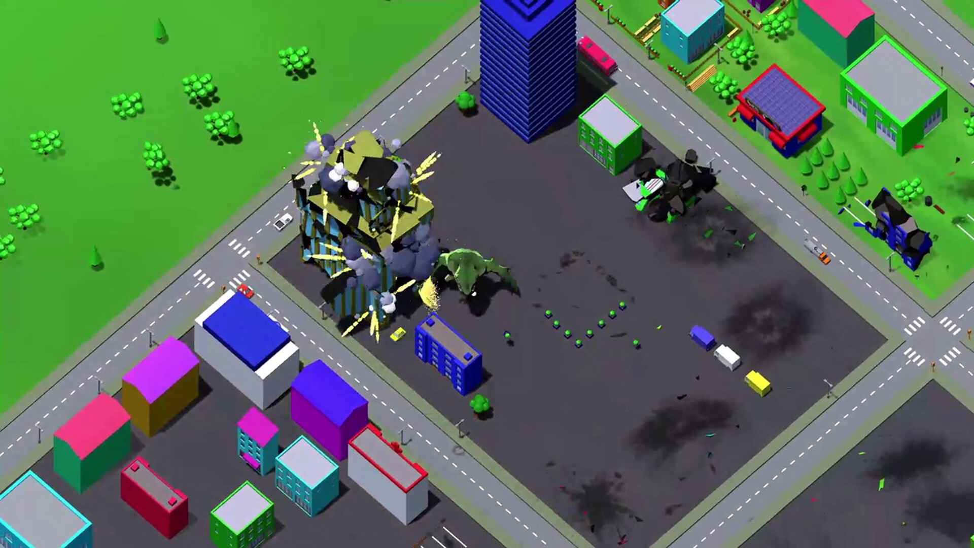 Infinite Game Cartridge Collection - Monster City Rampage screenshot 3