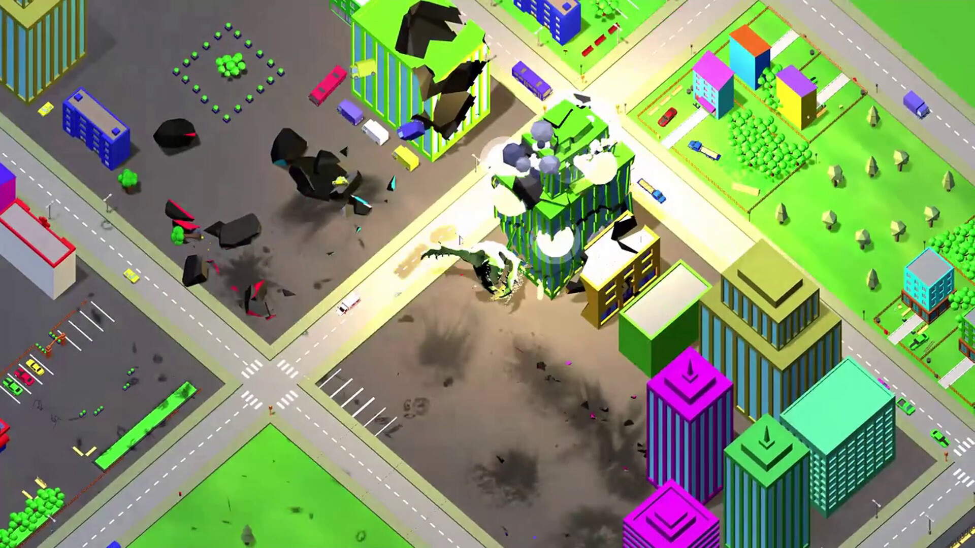 Infinite Game Cartridge Collection - Monster City Rampage screenshot 7