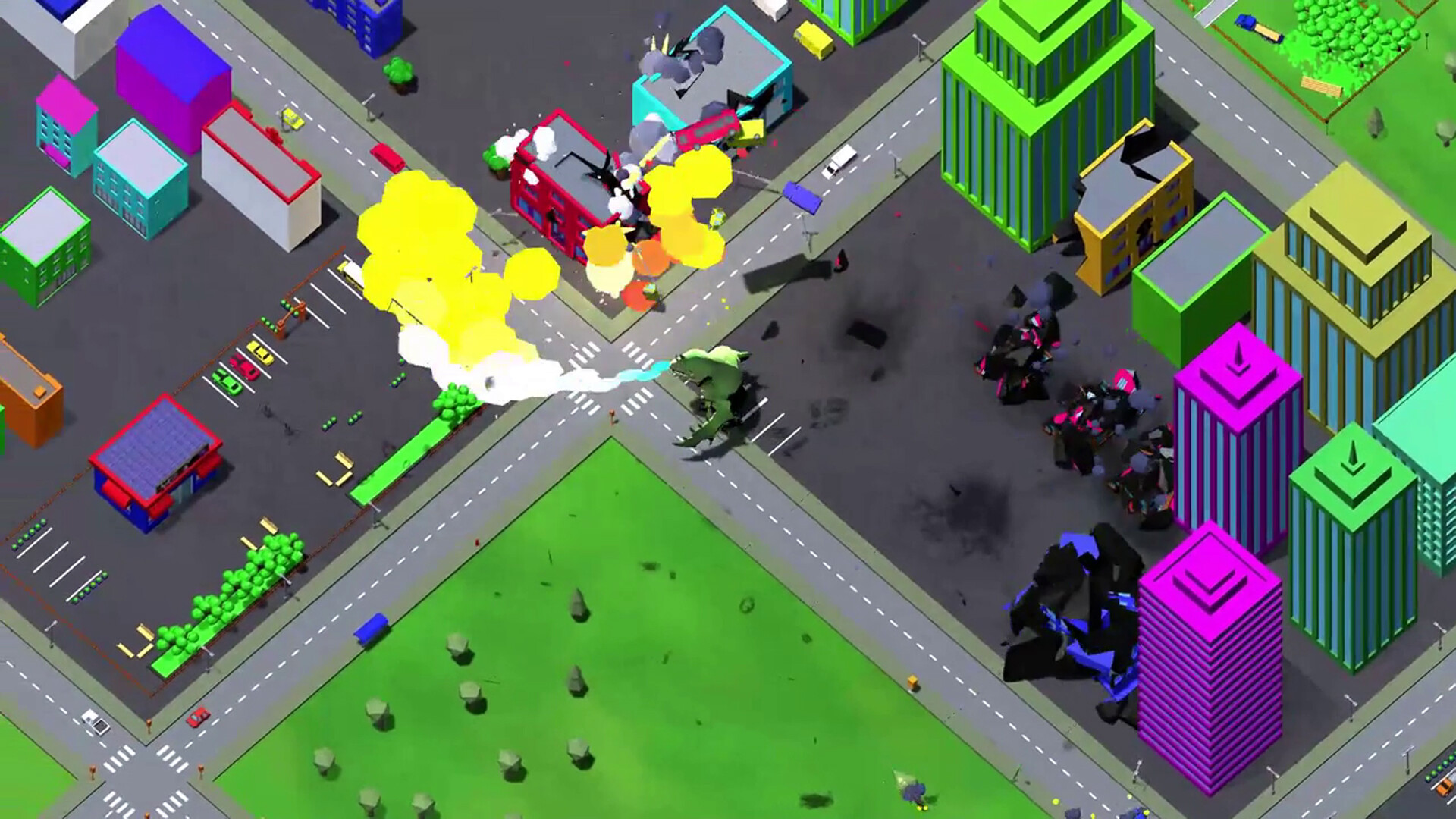 Infinite Game Cartridge Collection - Monster City Rampage screenshot 6
