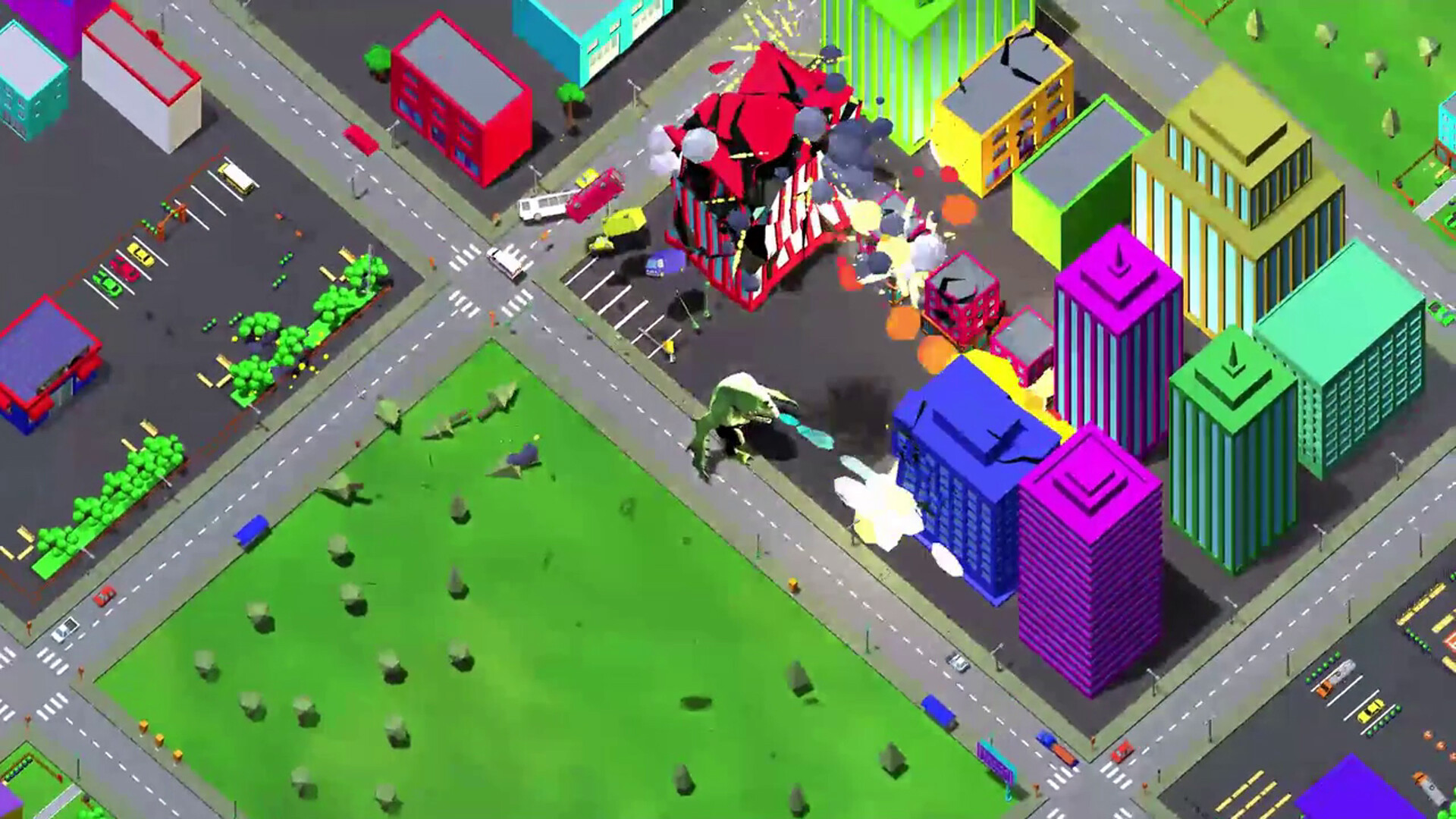 Infinite Game Cartridge Collection - Monster City Rampage screenshot 4