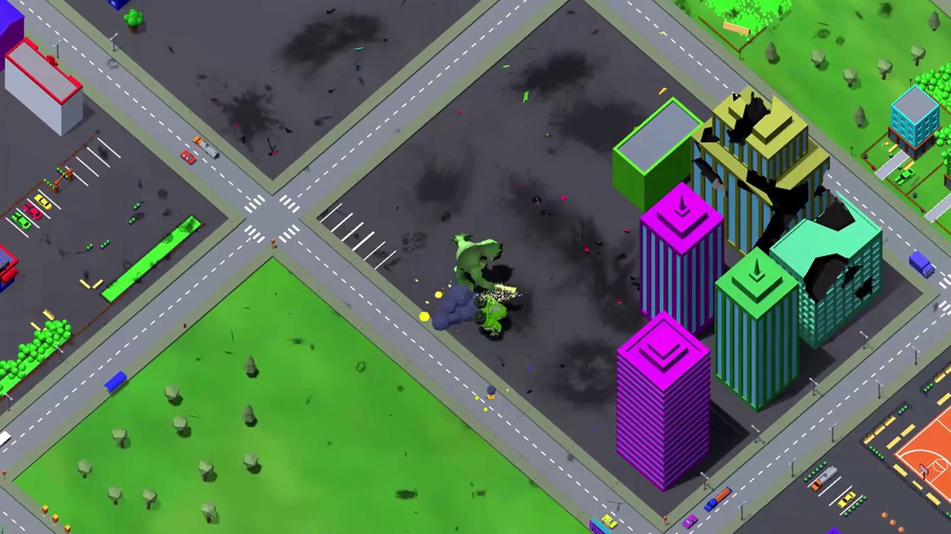 Infinite Game Cartridge Collection - Monster City Rampage screenshot 5