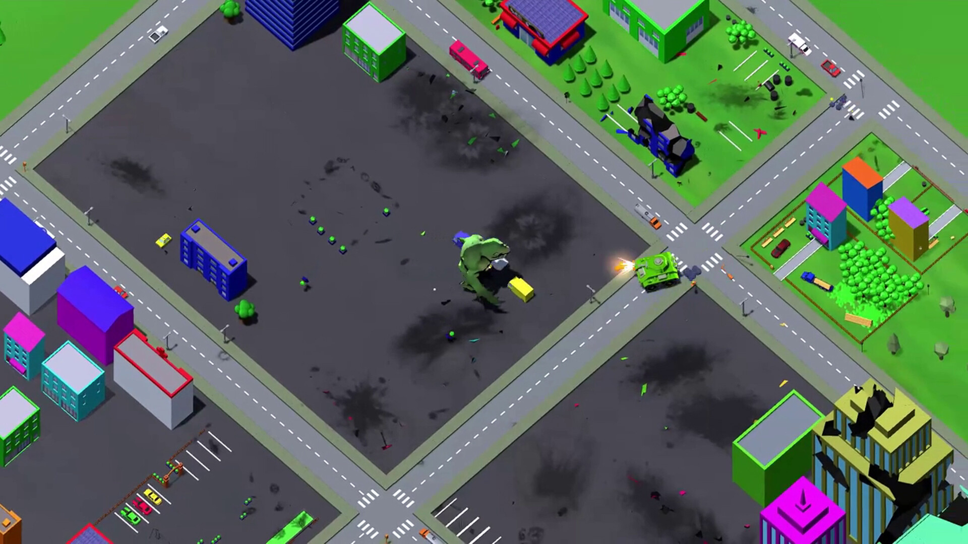 Infinite Game Cartridge Collection - Monster City Rampage screenshot 2