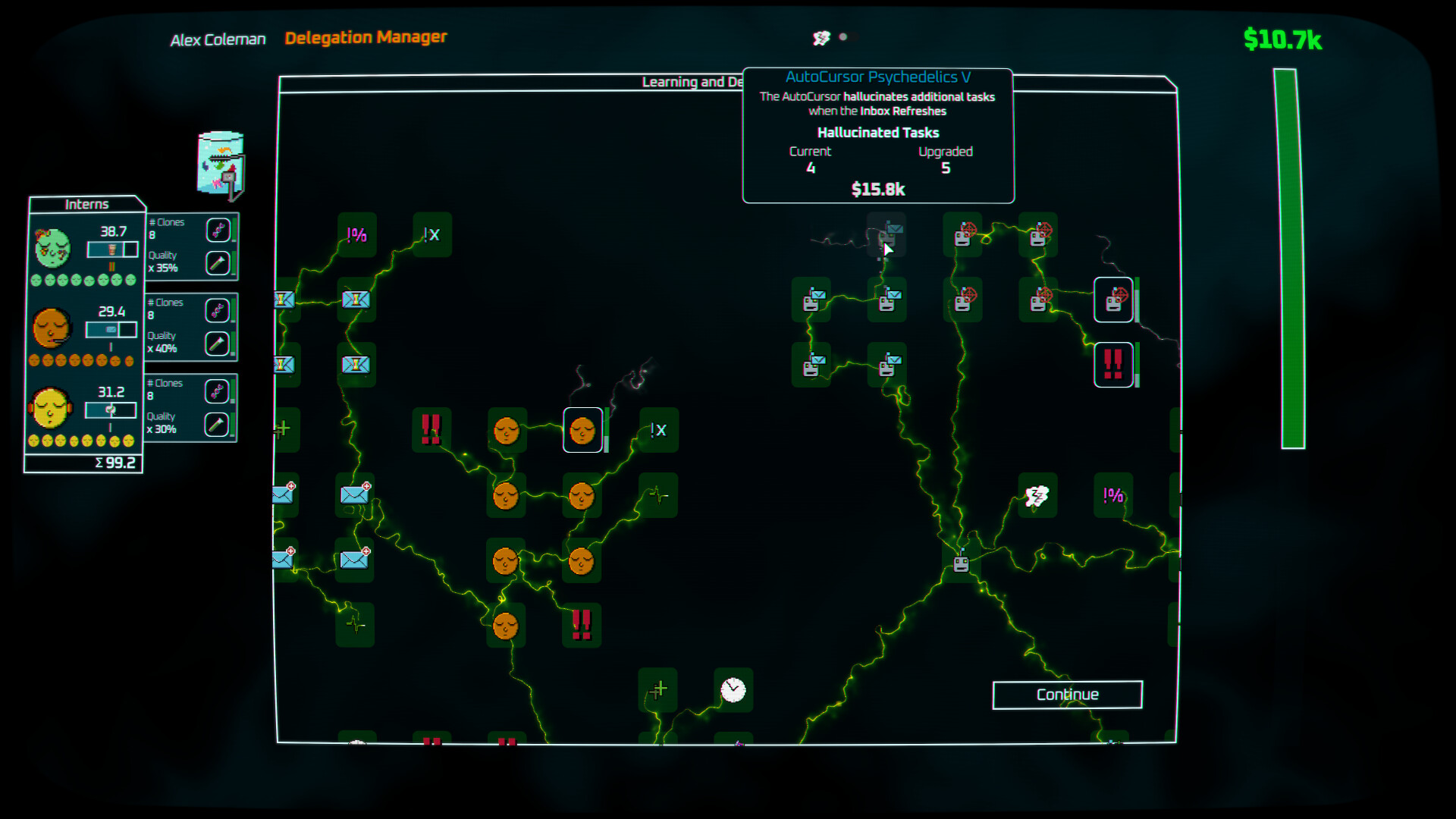 Delegatory screenshot 5