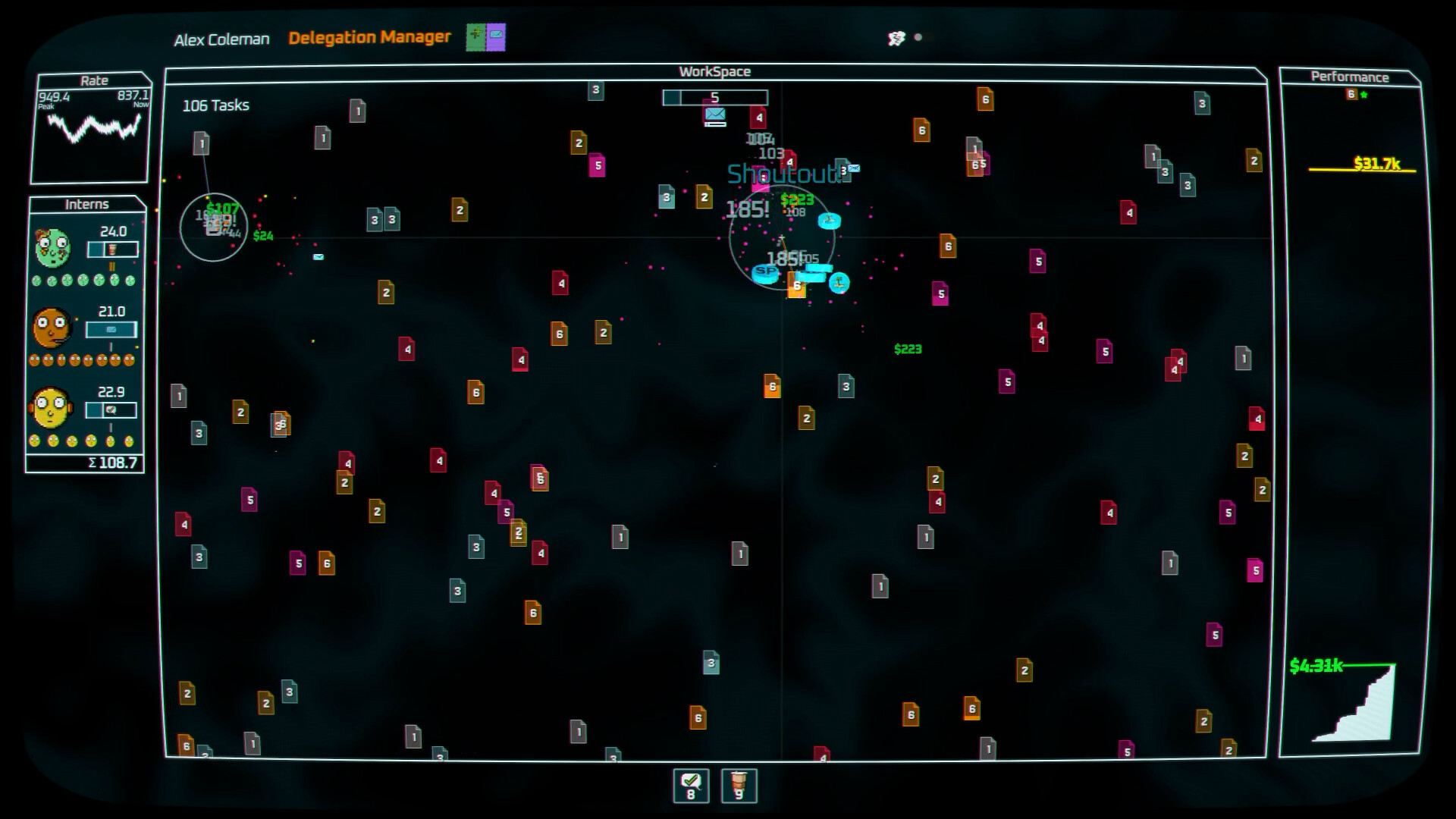 Delegatory screenshot 2