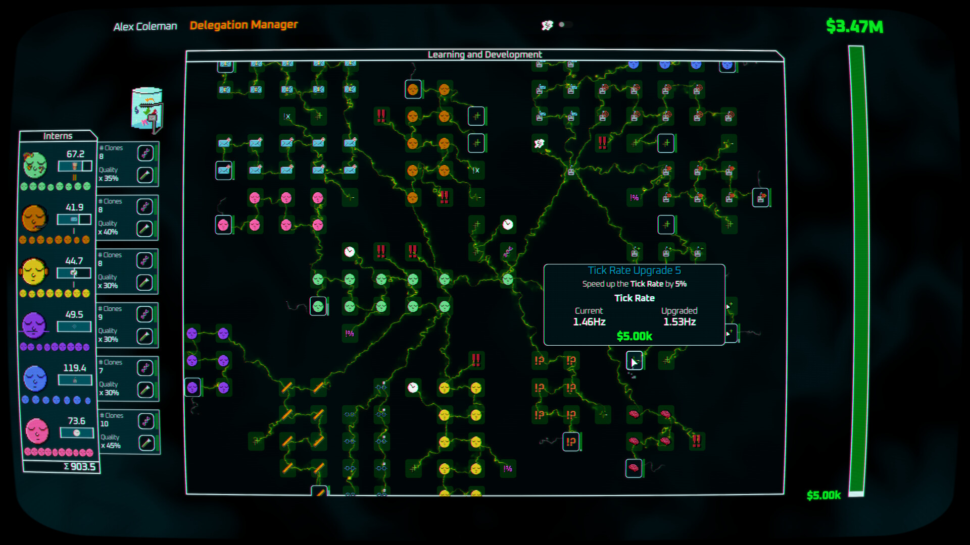 Delegatory screenshot 1