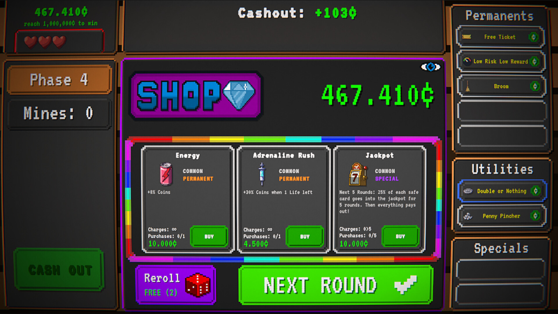 Coinsweeper screenshot 3