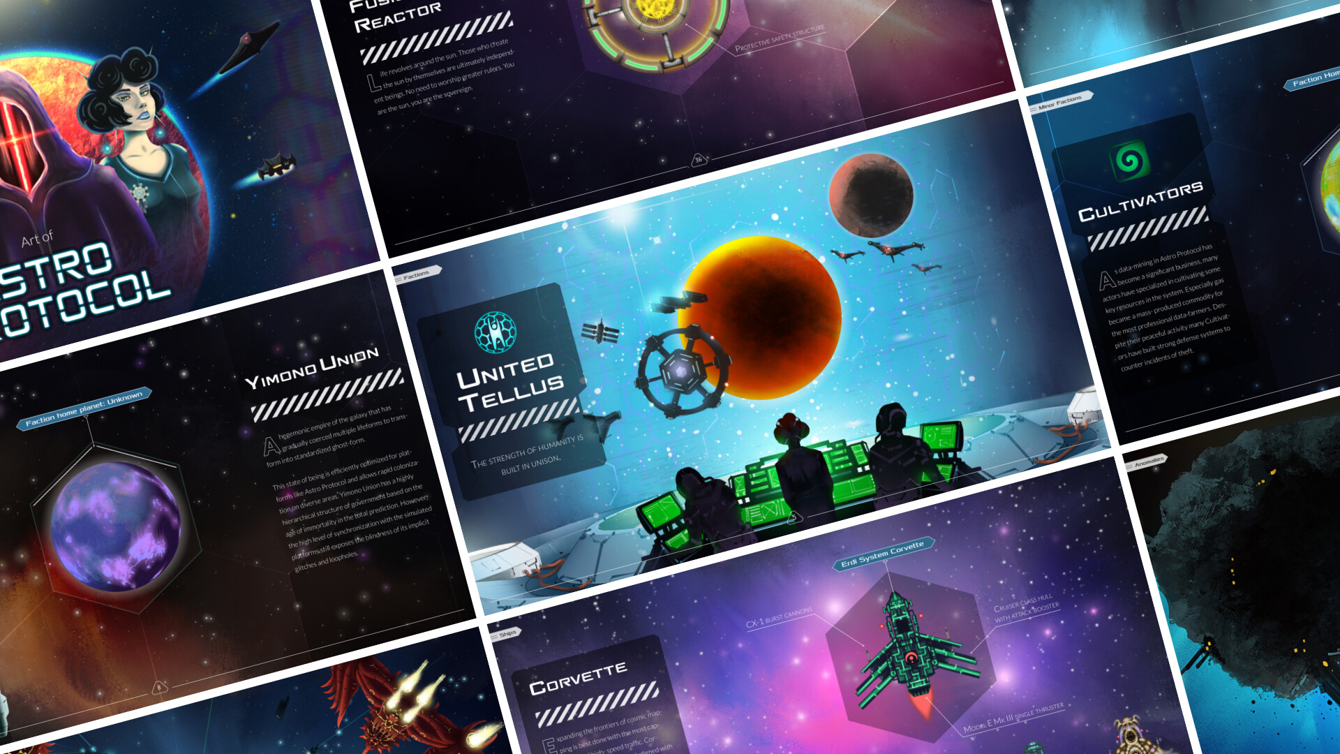 Astro Protocol - Digital Artbook screenshot 2