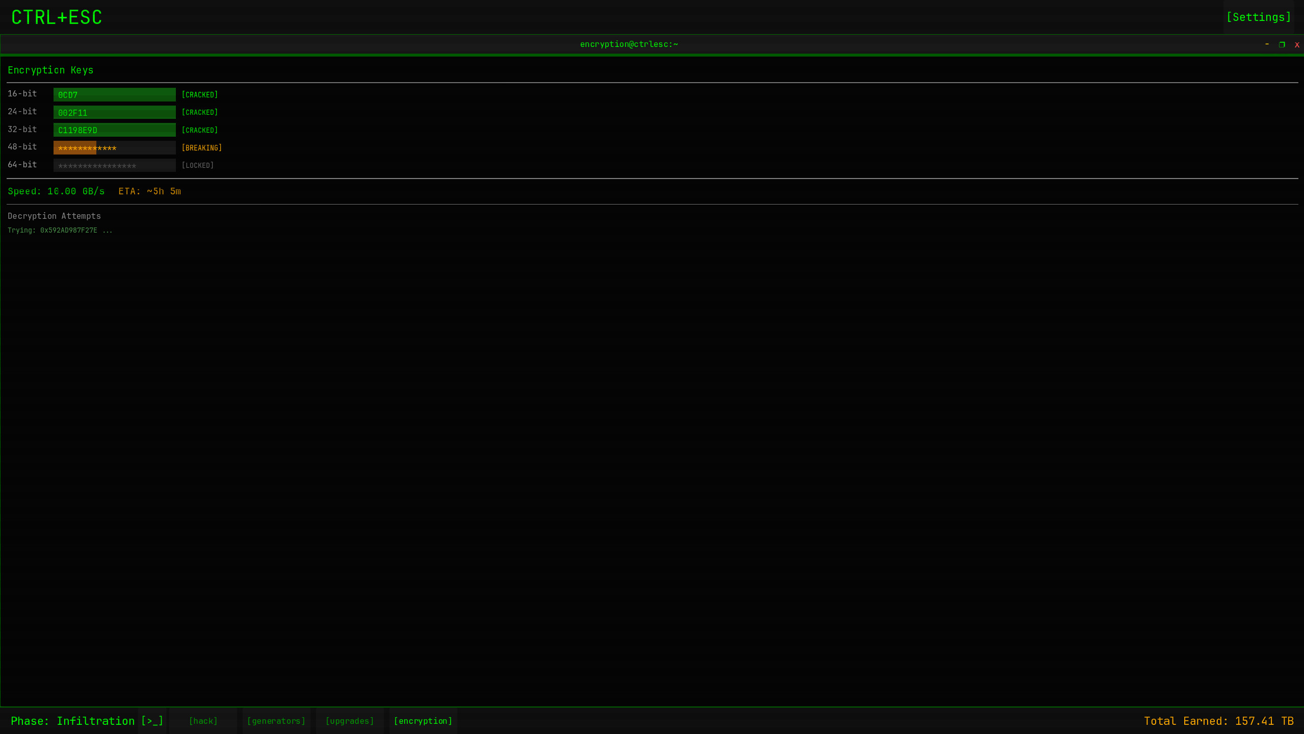 CTRL+ESC screenshot 2