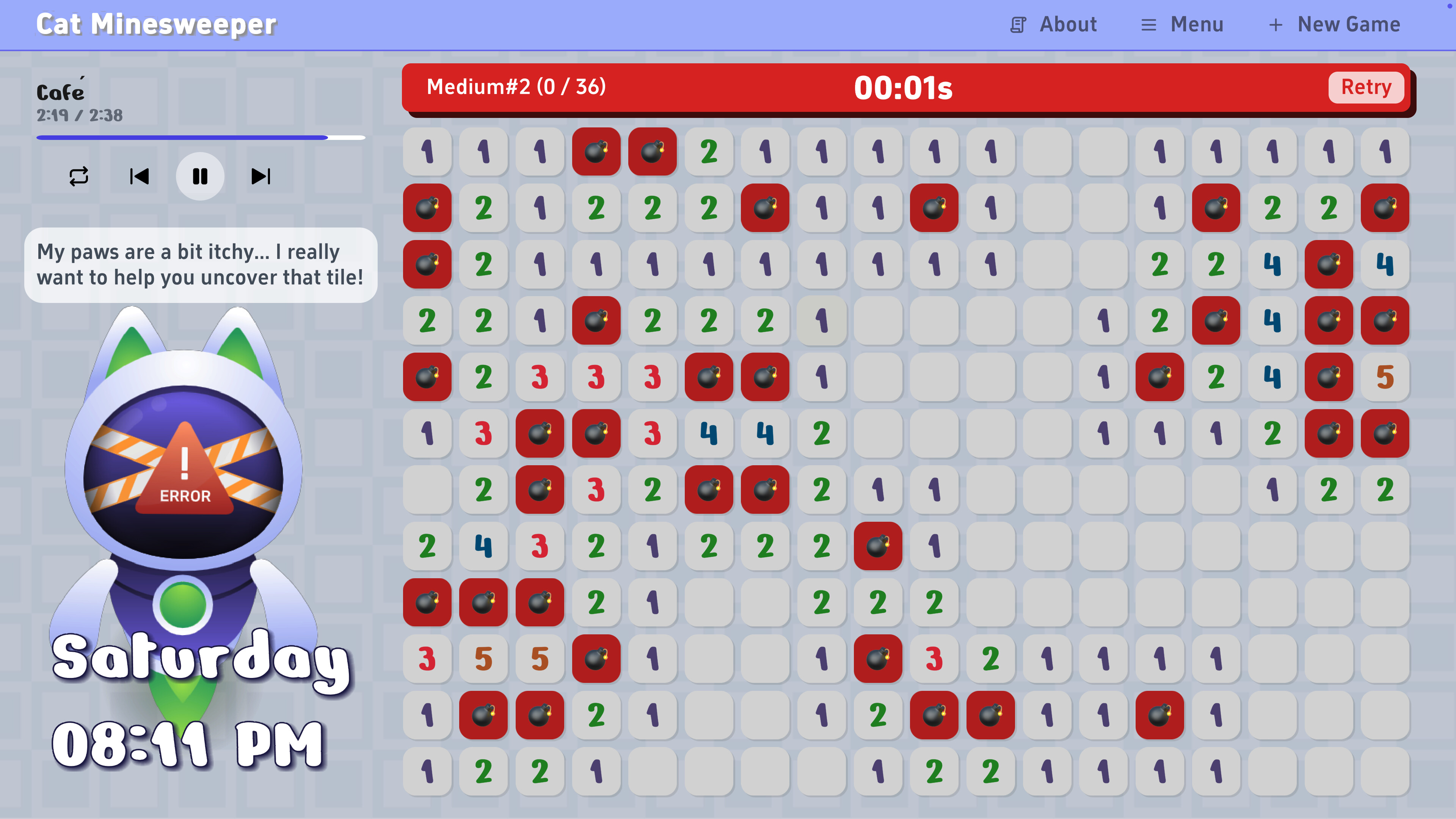 Cat Minesweeper screenshot 4