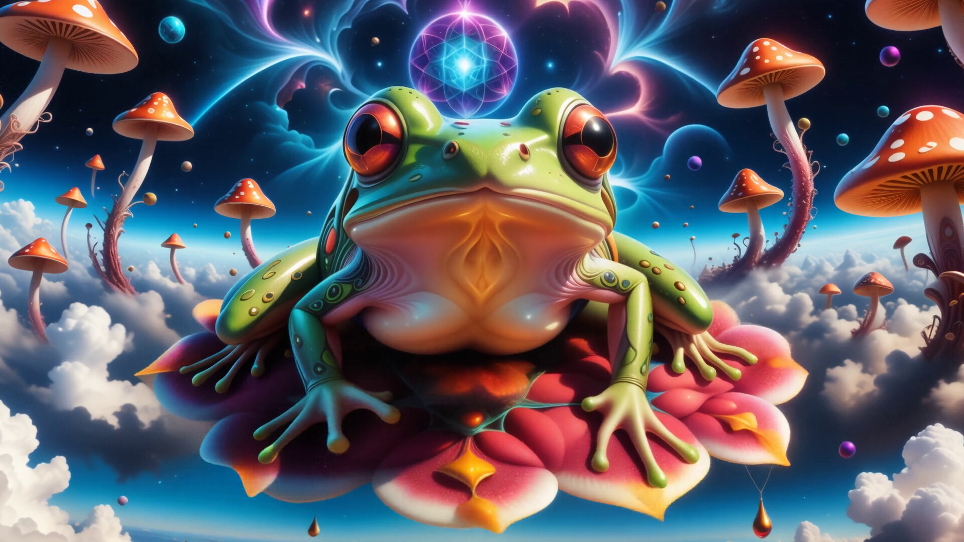 AI-VJ - Psy 3 Visuals screenshot 8