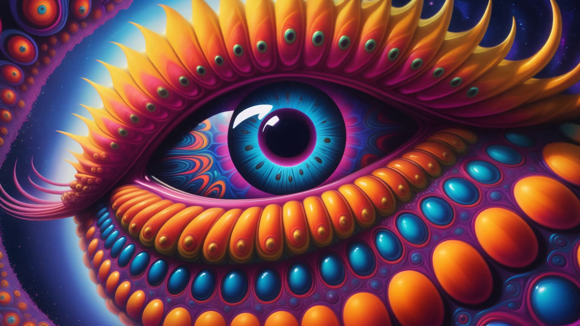 AI-VJ - Psy 3 Visuals screenshot 3