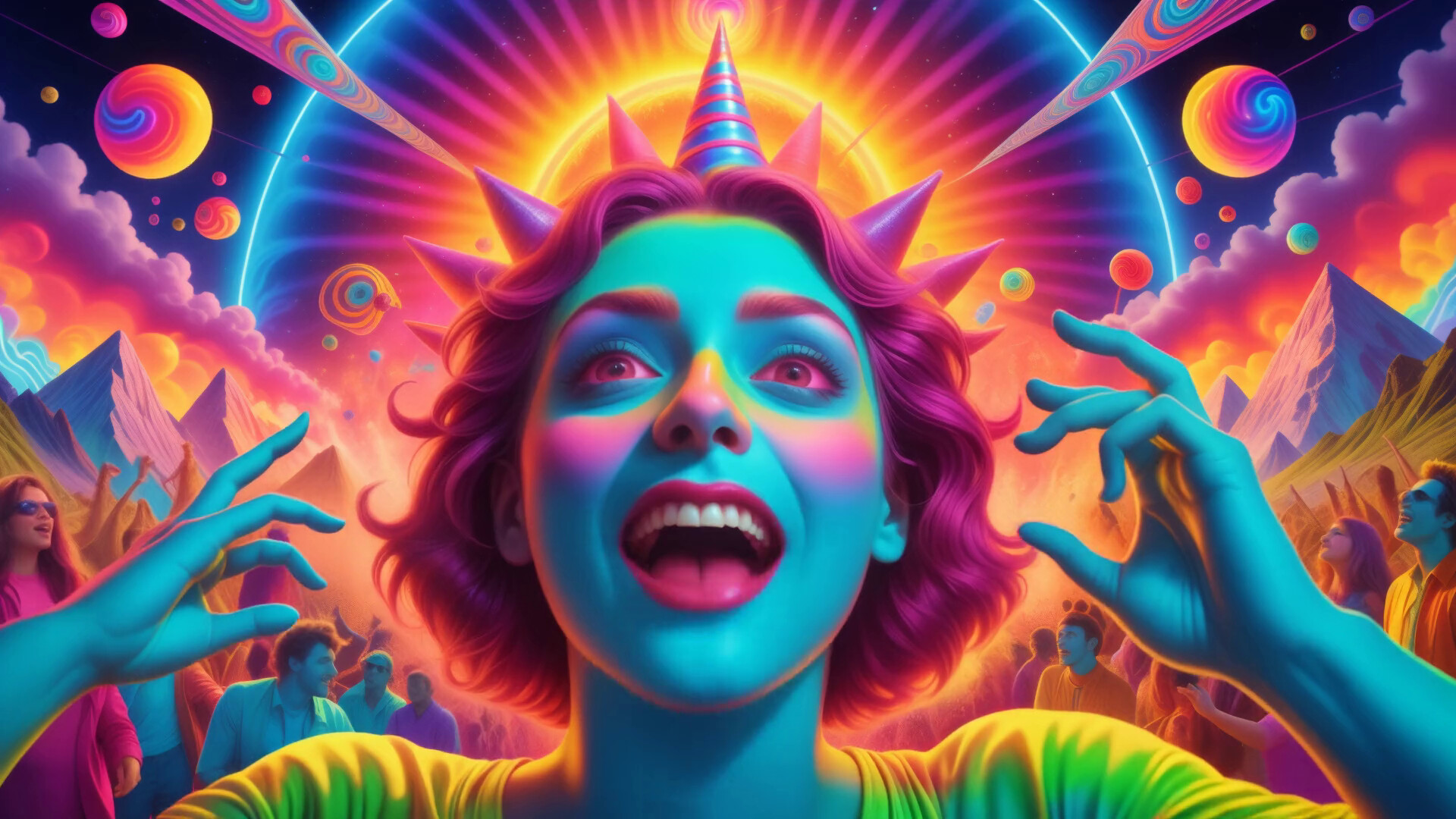 AI-VJ - Psy 5 Visuals screenshot 7
