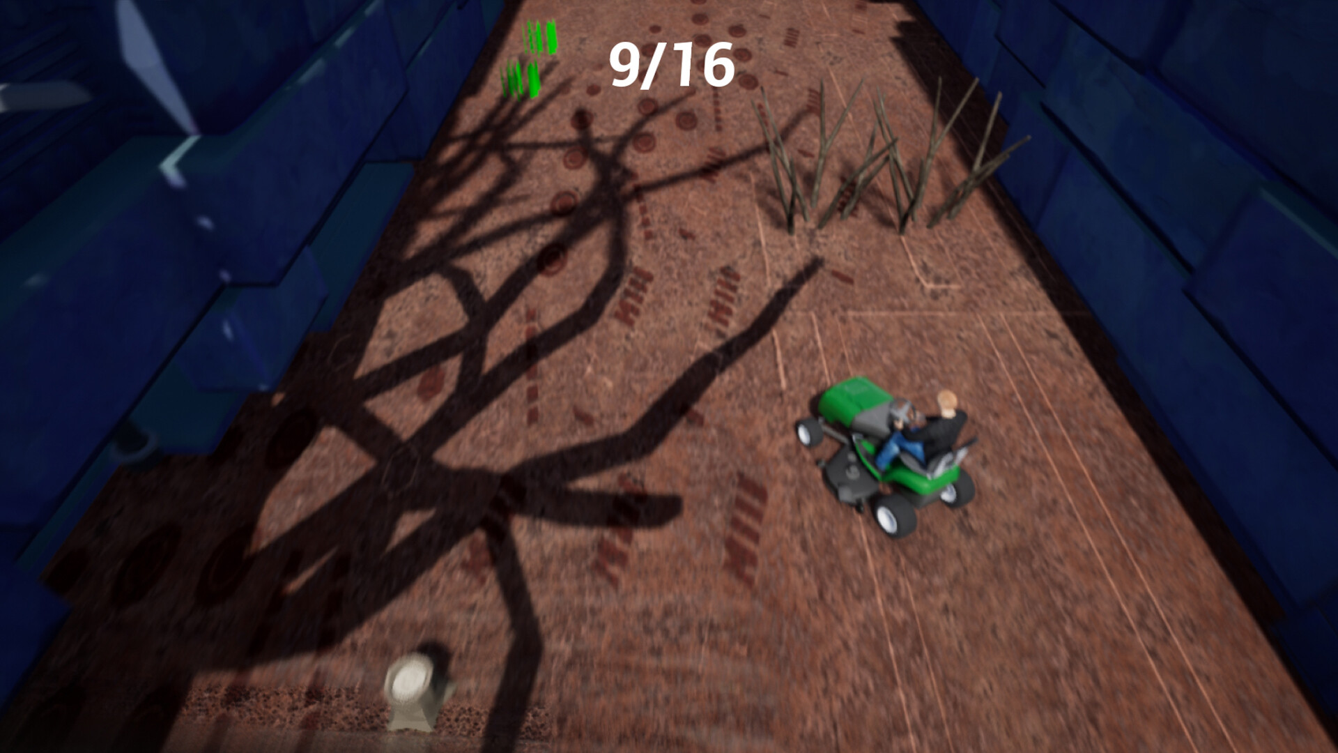 Lawnmower game Ufo Chase 2 screenshot 5