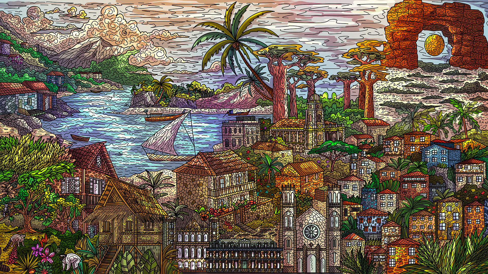 100 Madagascar Cats Soundtrack screenshot 1